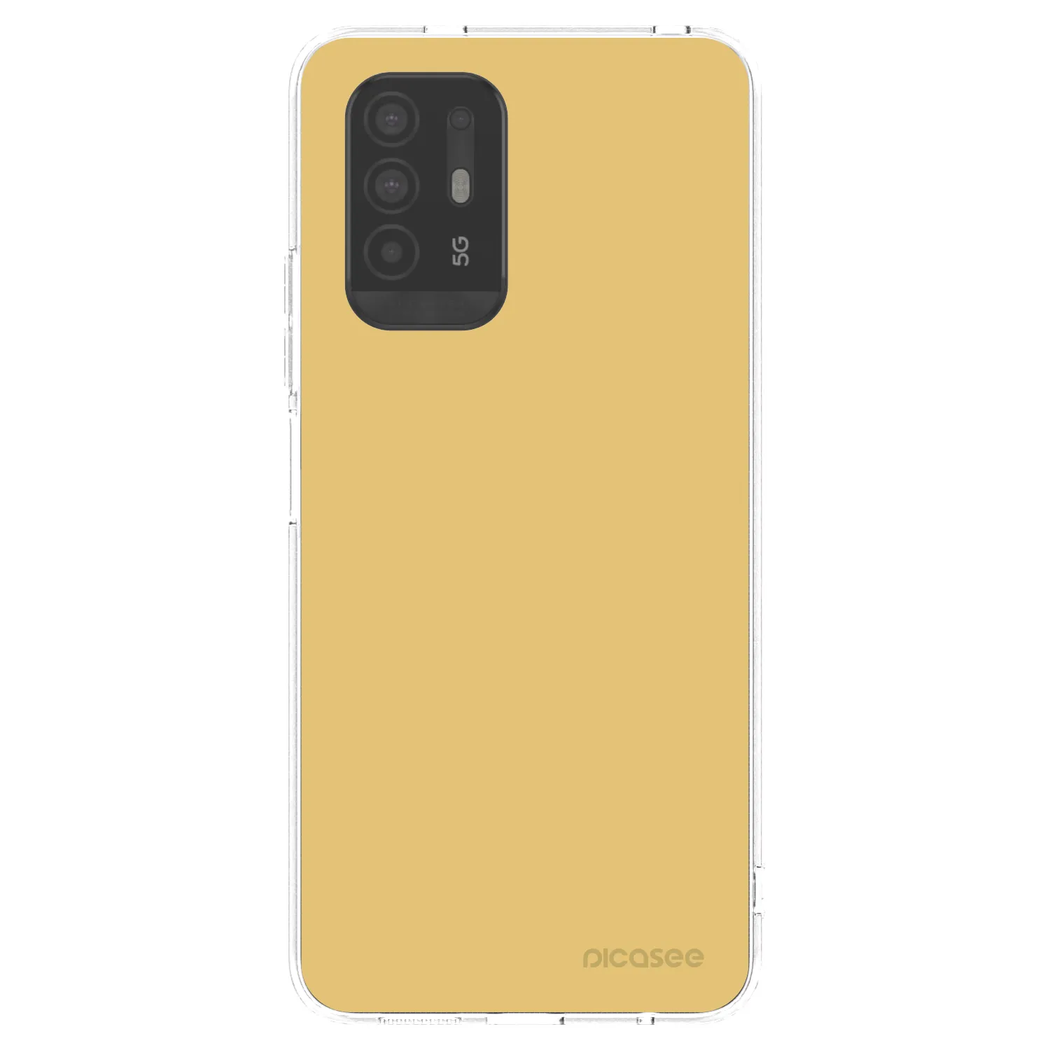 Picasee διαφανής θήκη σιλικόνης OPPO A94 5G - Canary Crystal