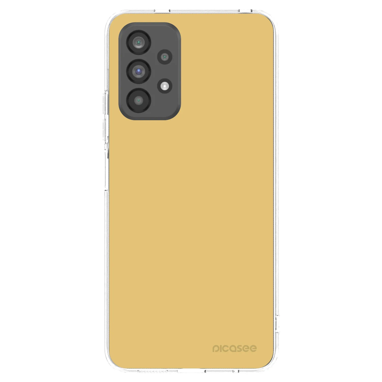 Picasee διαφανής θήκη σιλικόνης Samsung Galaxy A73 5G - Canary Crystal
