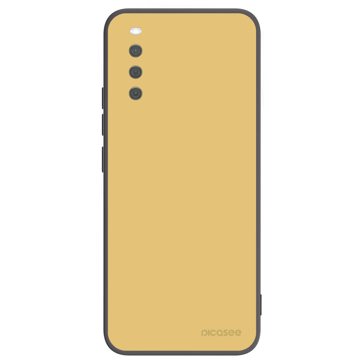 Picasee Μαύρη θήκη σιλικόνης για Sony Xperia 10 III - Canary Crystal