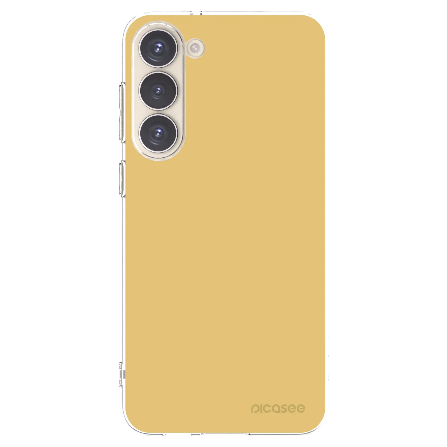 Picasee διαφανής θήκη σιλικόνης Samsung Galaxy S23+ 5G - Canary Crystal