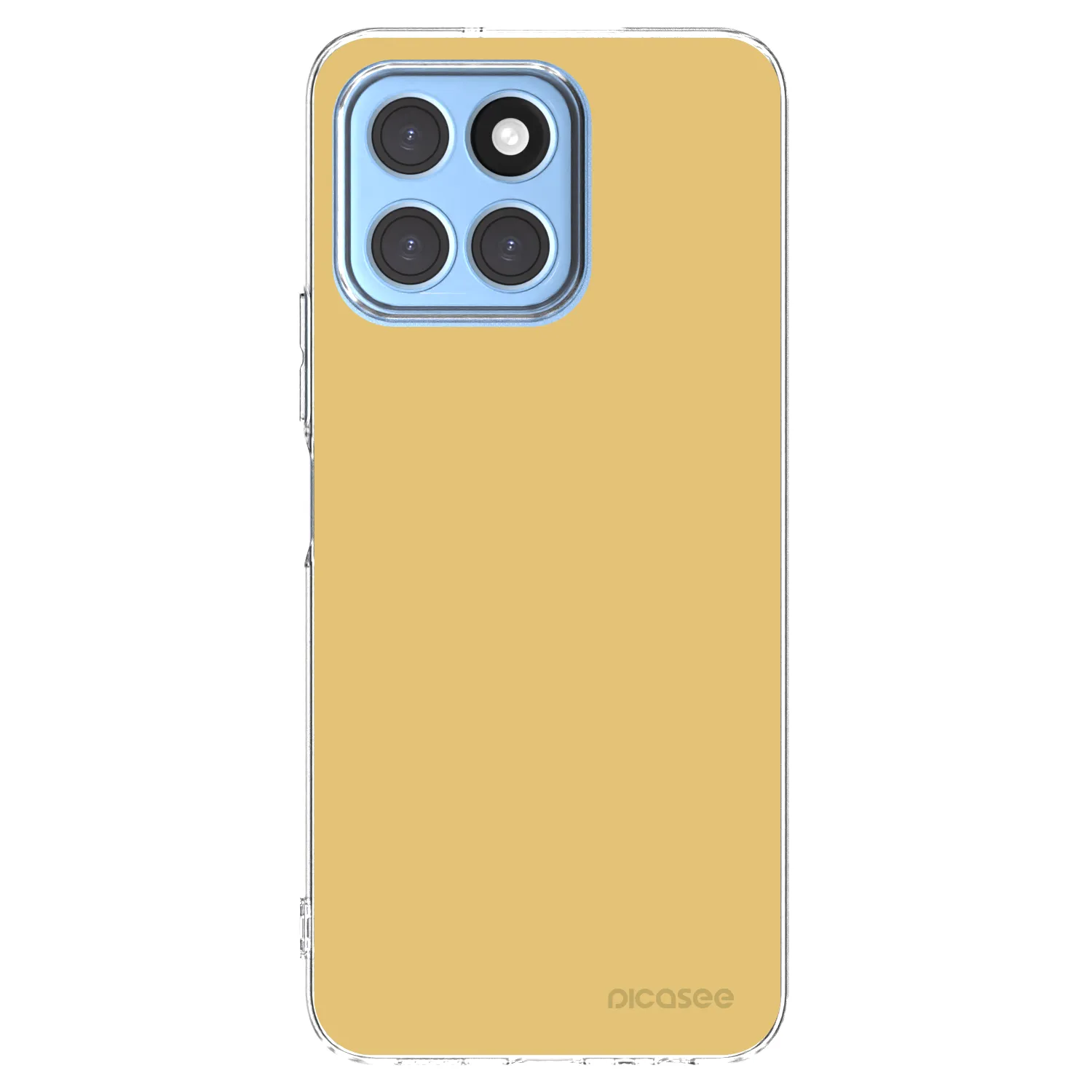 Picasee διαφανής θήκη σιλικόνης Honor X8 5G - Canary Crystal