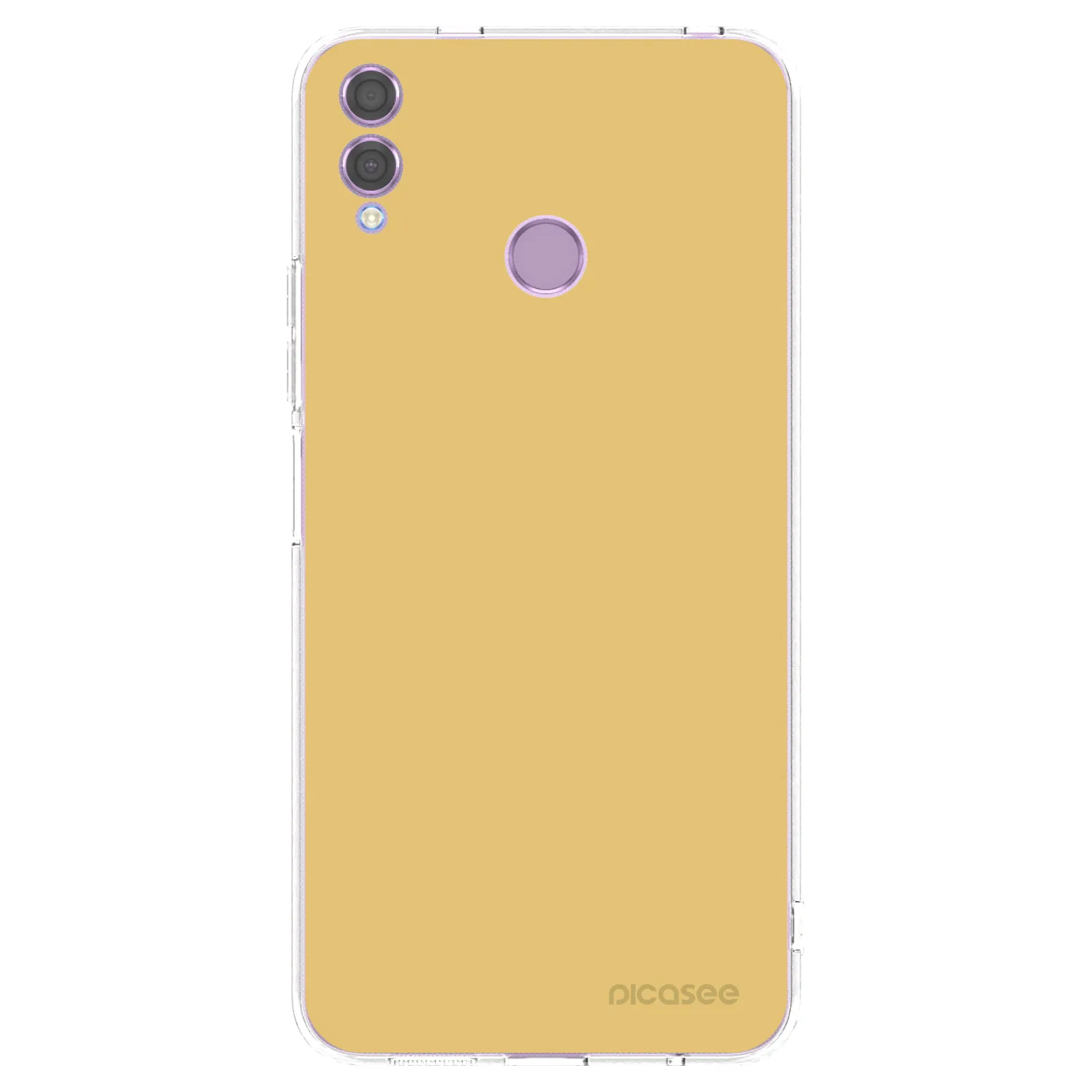 Picasee διαφανής θήκη σιλικόνης Honor 8X - Canary Crystal