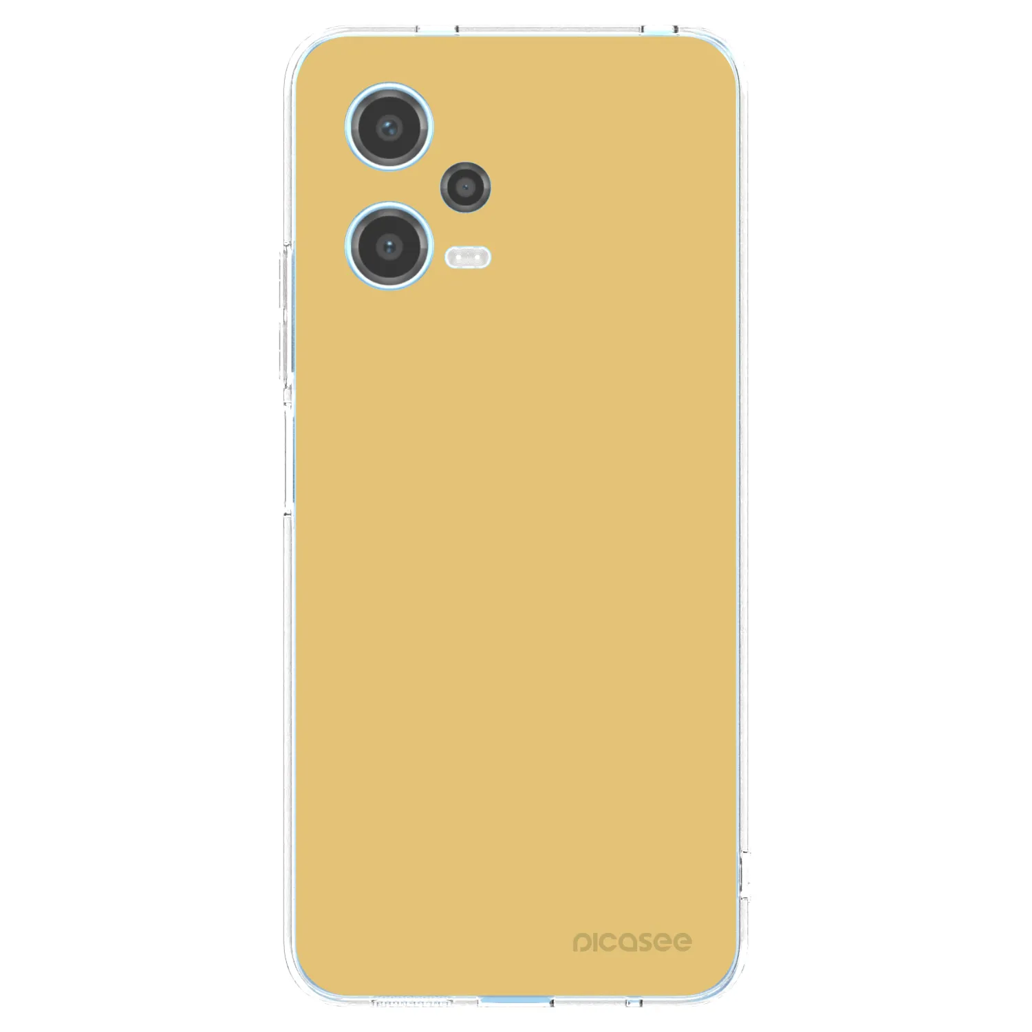 Picasee διαφανής θήκη σιλικόνης Xiaomi Redmi Note 12 5G - Canary Crystal
