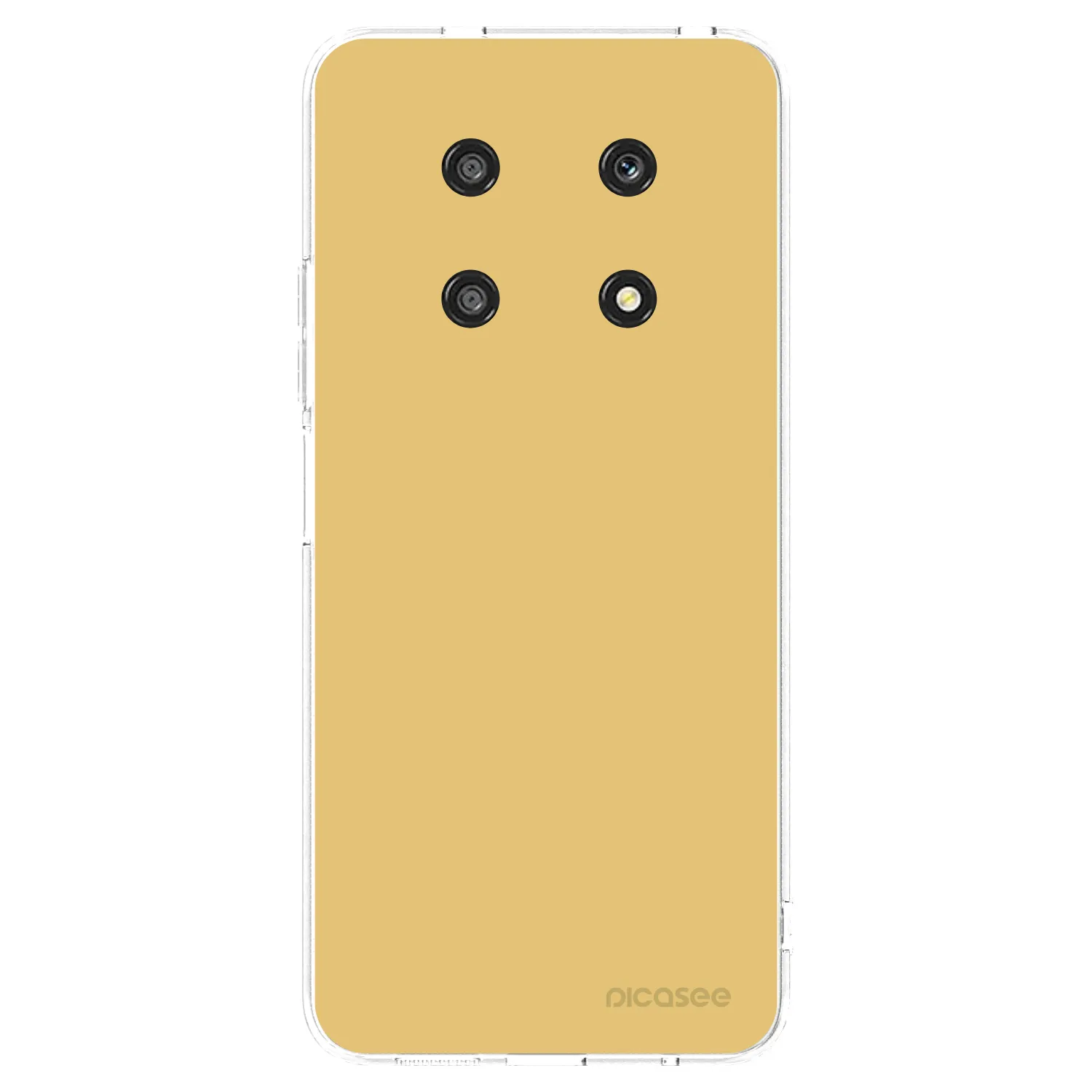 Picasee διαφανής θήκη σιλικόνης Honor Magic4 Lite 5G - Canary Crystal