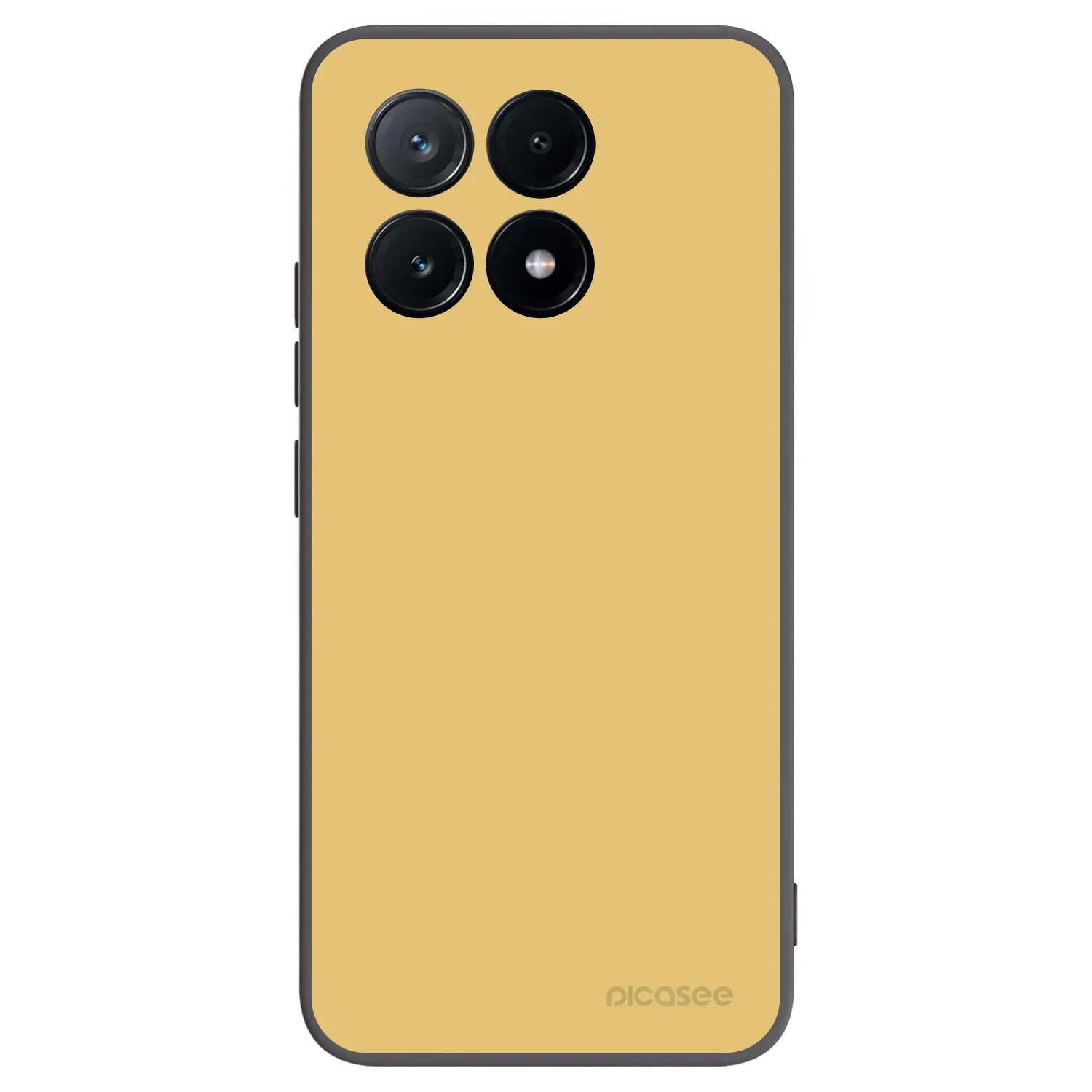Picasee Μαύρη θήκη σιλικόνης για Xiaomi Poco X6 Pro - Canary Crystal