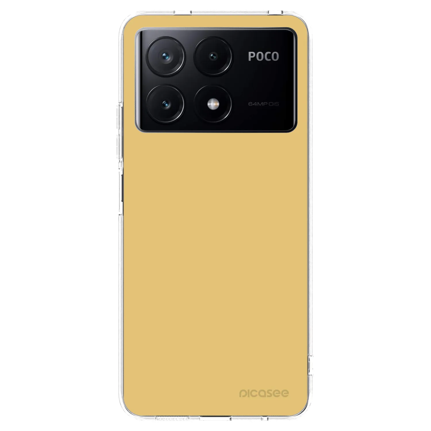 Picasee διαφανής θήκη σιλικόνης Xiaomi Poco X6 Pro - Canary Crystal
