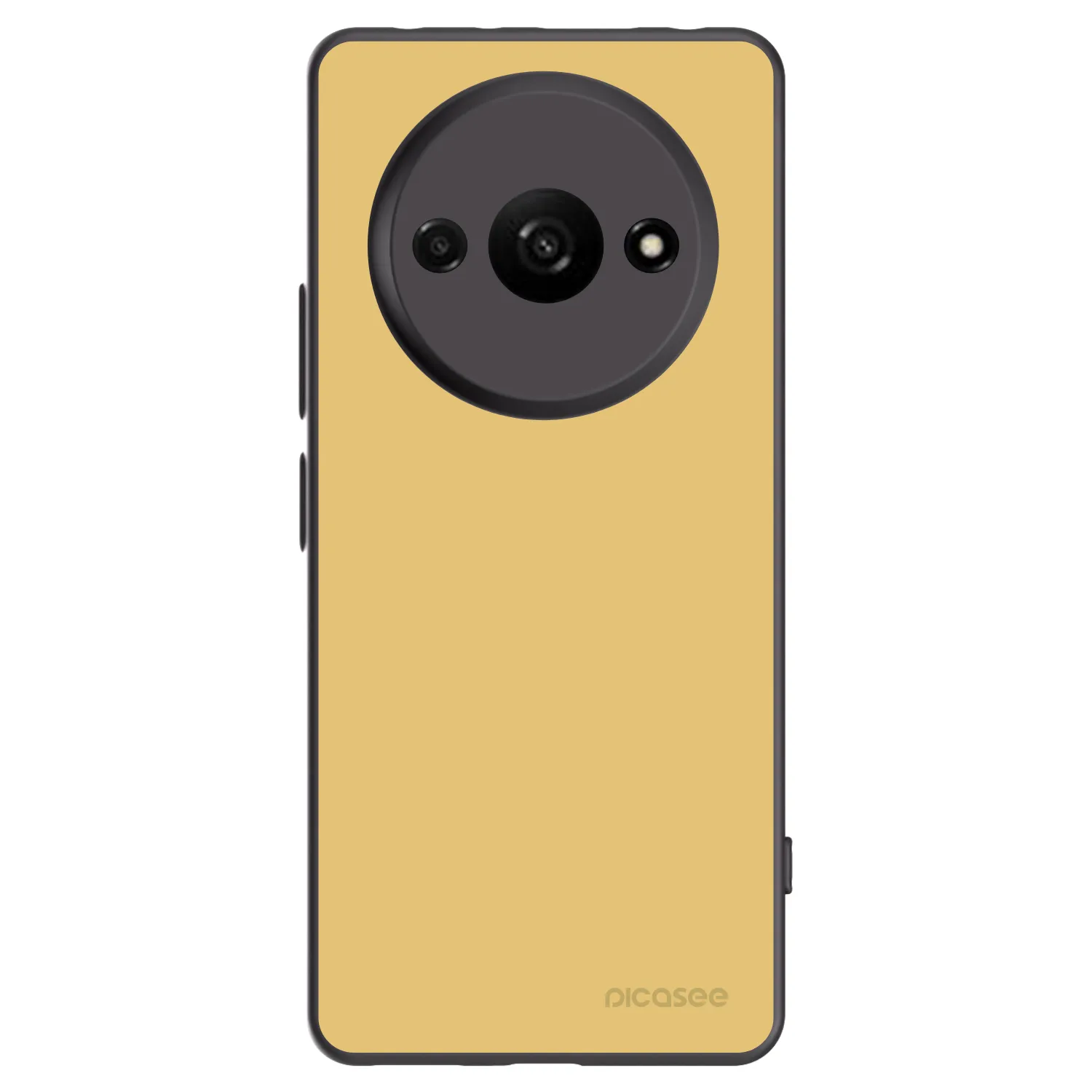 Picasee Μαύρη θήκη σιλικόνης για Xiaomi Redmi A3 - Canary Crystal