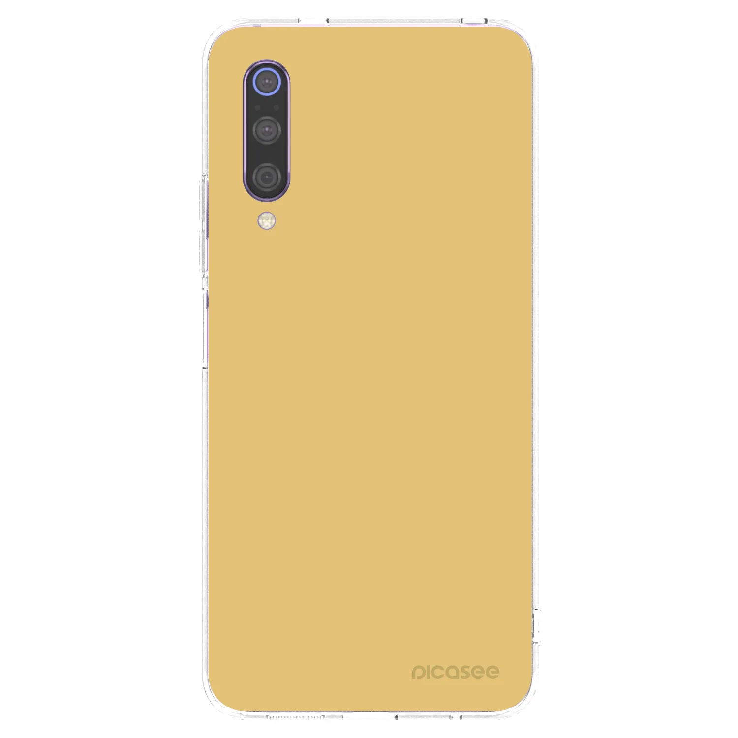 Picasee διαφανής θήκη σιλικόνης Xiaomi Mi 9 - Canary Crystal