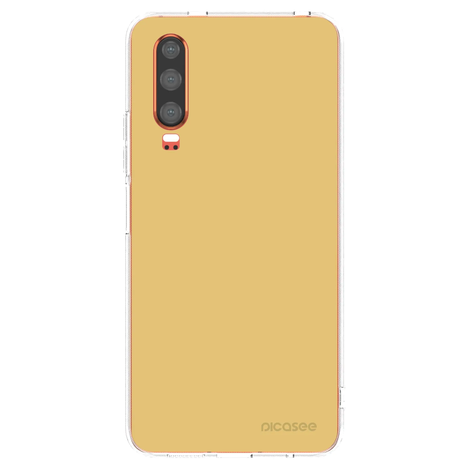Picasee διαφανής θήκη σιλικόνης Huawei P30 - Canary Crystal