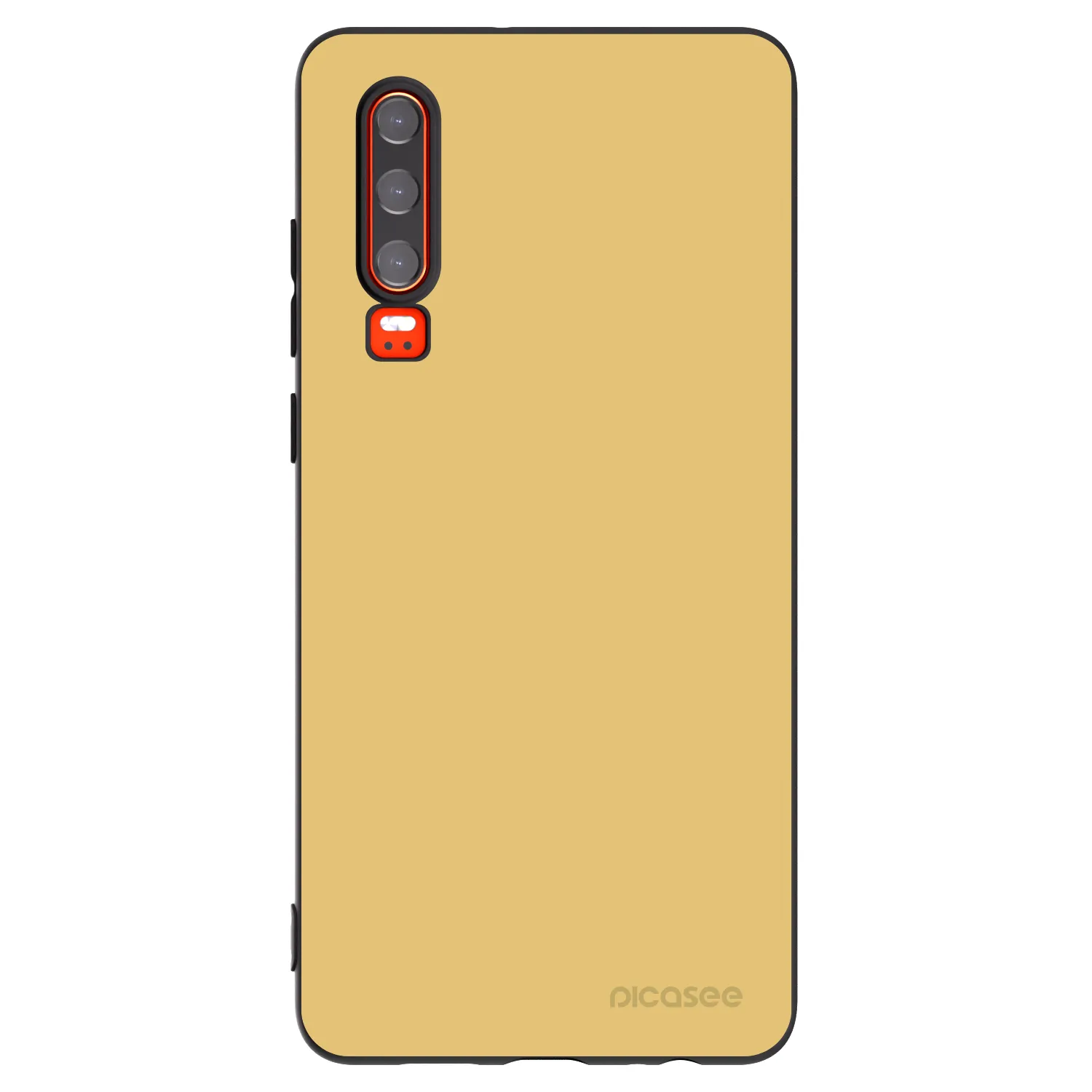 Picasee Μαύρη θήκη σιλικόνης για Huawei P30 - Canary Crystal