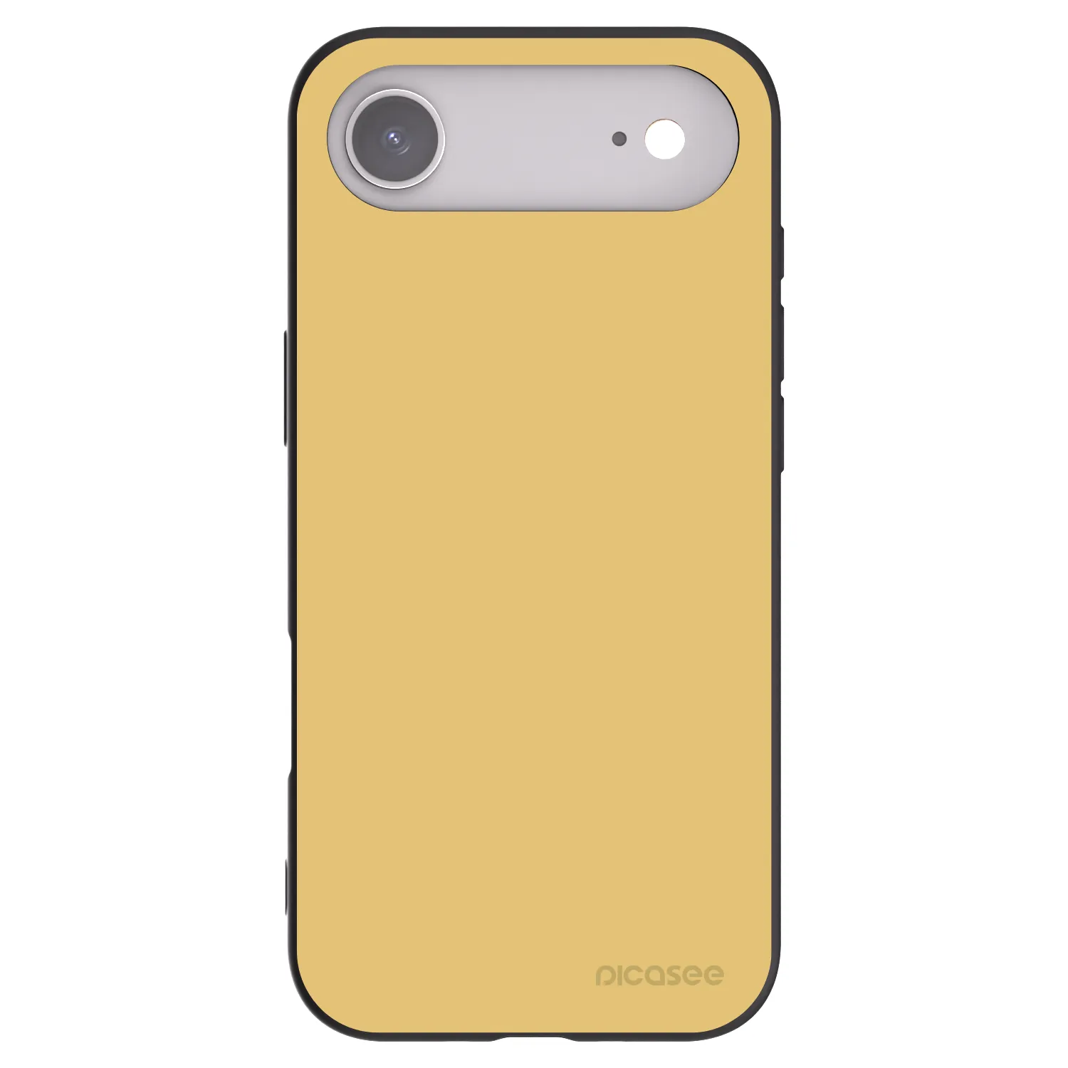 Picasee Μαύρη θήκη σιλικόνης για Apple iPhone Air - Canary Crystal