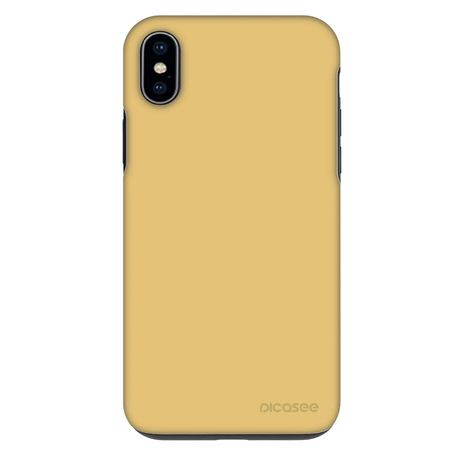 Picasee Fashion Case για Apple iPhone XS Max - Canary Crystal