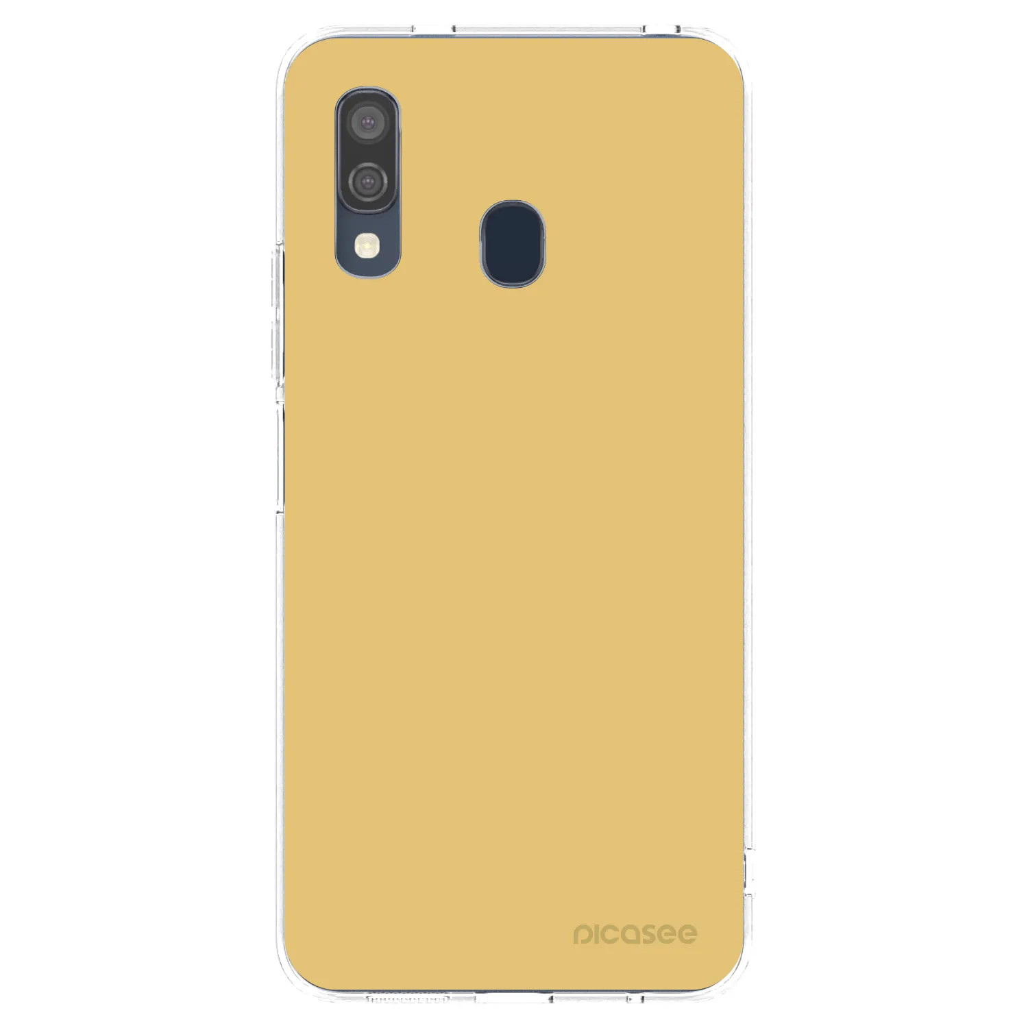 Picasee διαφανής θήκη σιλικόνης Samsung Galaxy A40 A405F - Canary Crystal