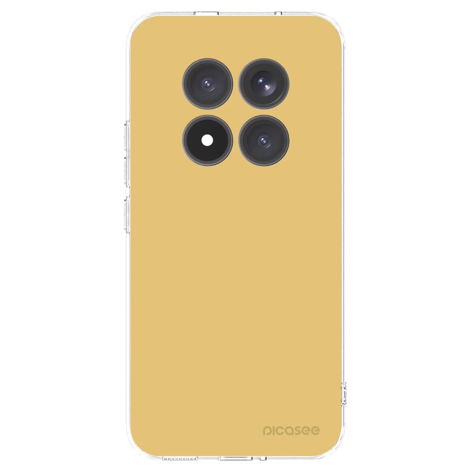 Picasee διαφανής θήκη σιλικόνης Xiaomi Redmi Note 15 Pro+ - Canary Crystal