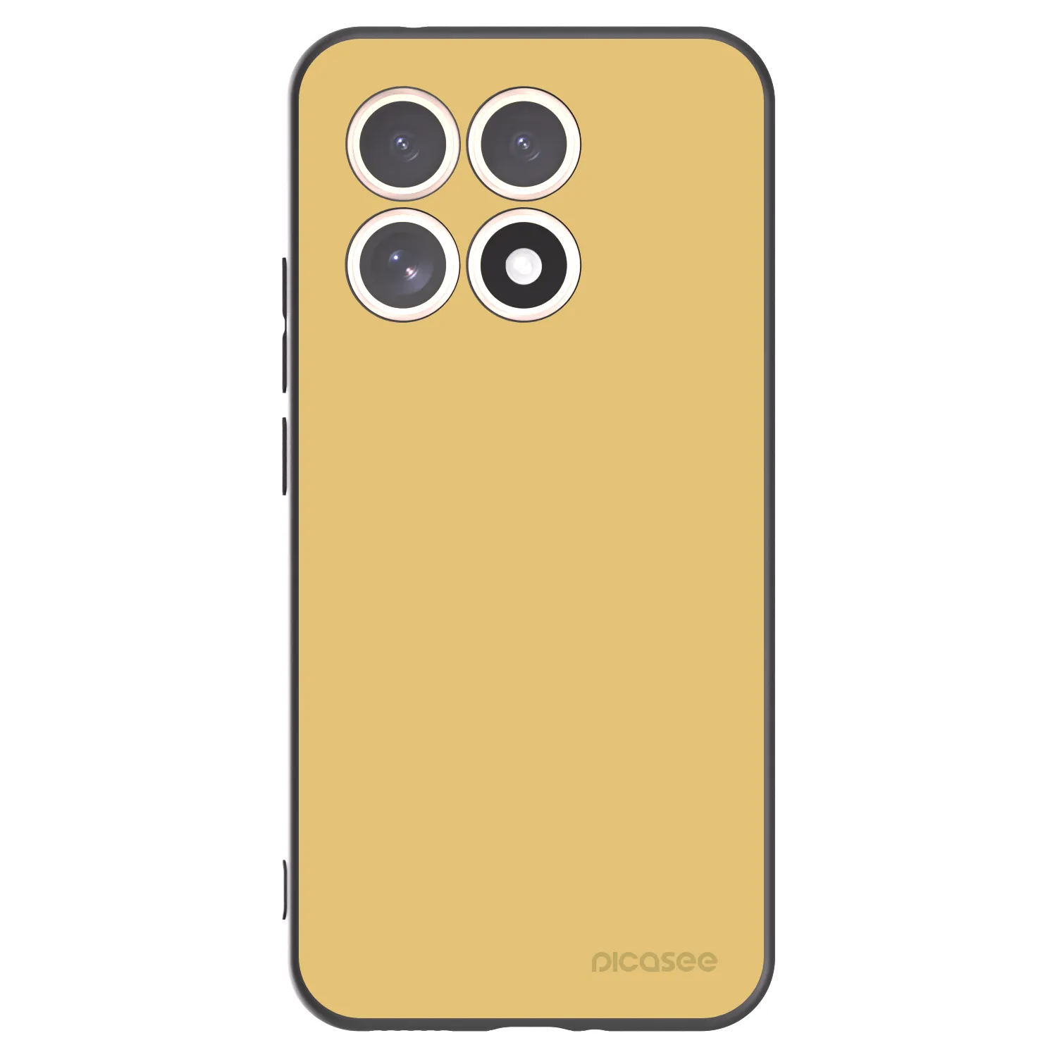 Picasee Μαύρη θήκη σιλικόνης για Xiaomi 15T - Canary Crystal