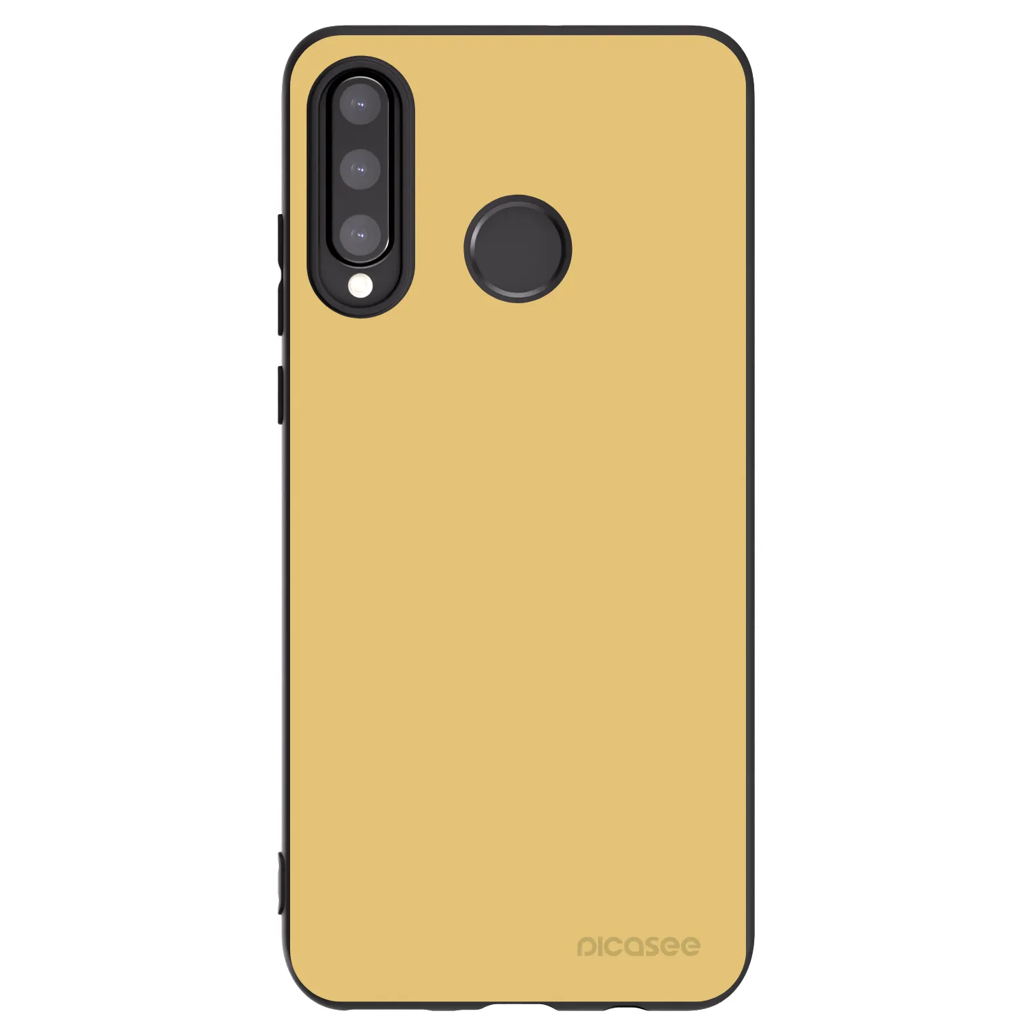 Picasee Μαύρη θήκη σιλικόνης για Huawei P30 Lite - Canary Crystal