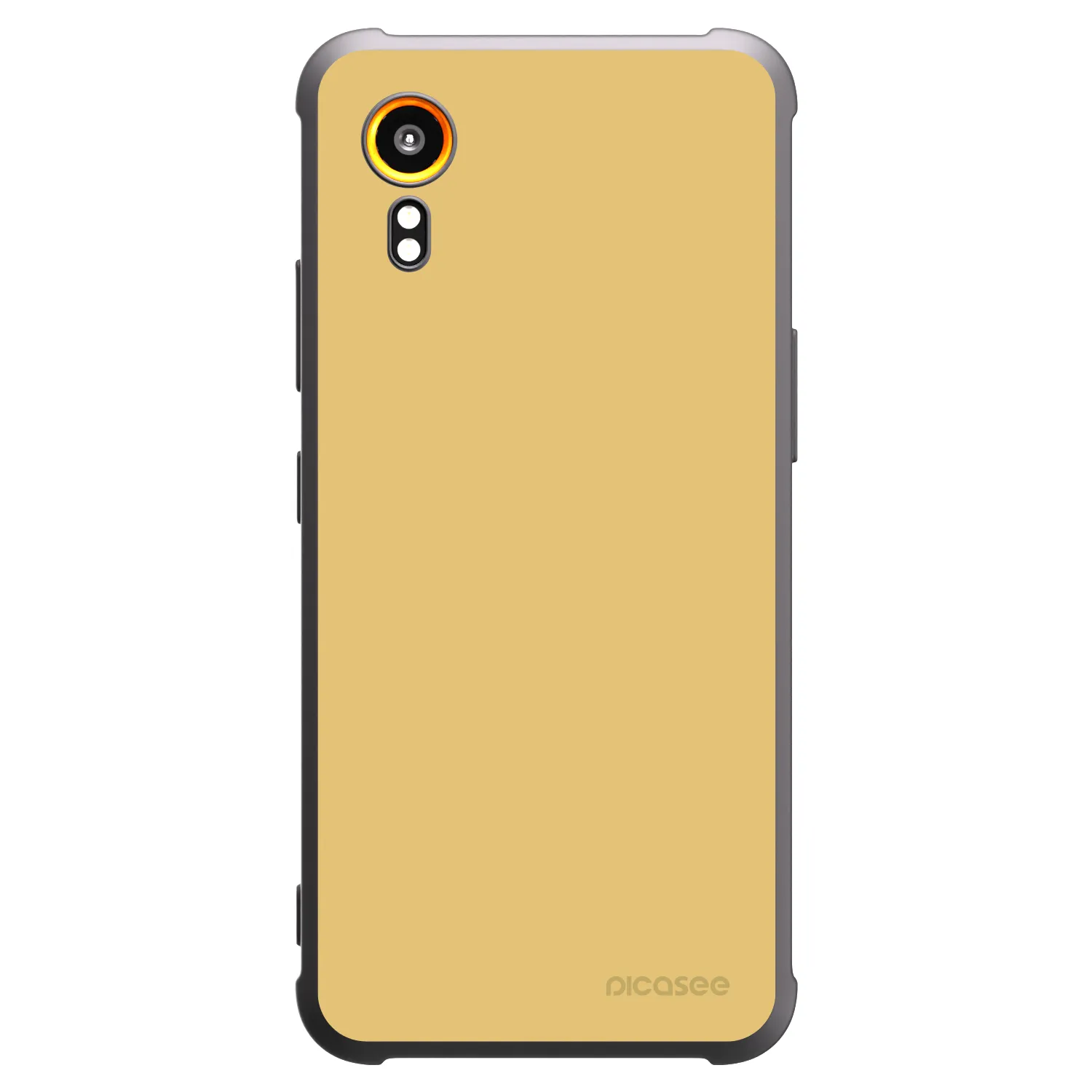 Picasee Μαύρη θήκη σιλικόνης για Samsung Galaxy Xcover 7 - Canary Crystal