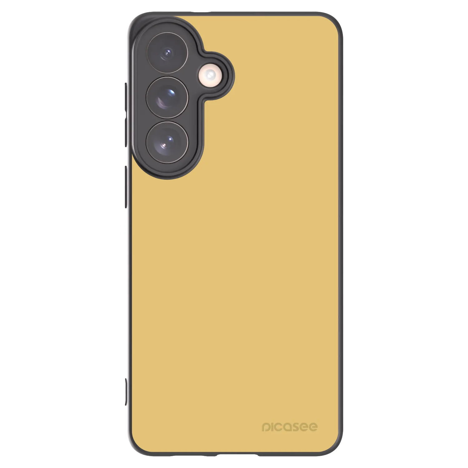 Picasee Μαύρη θήκη σιλικόνης για Samsung Galaxy S26+ - Canary Crystal