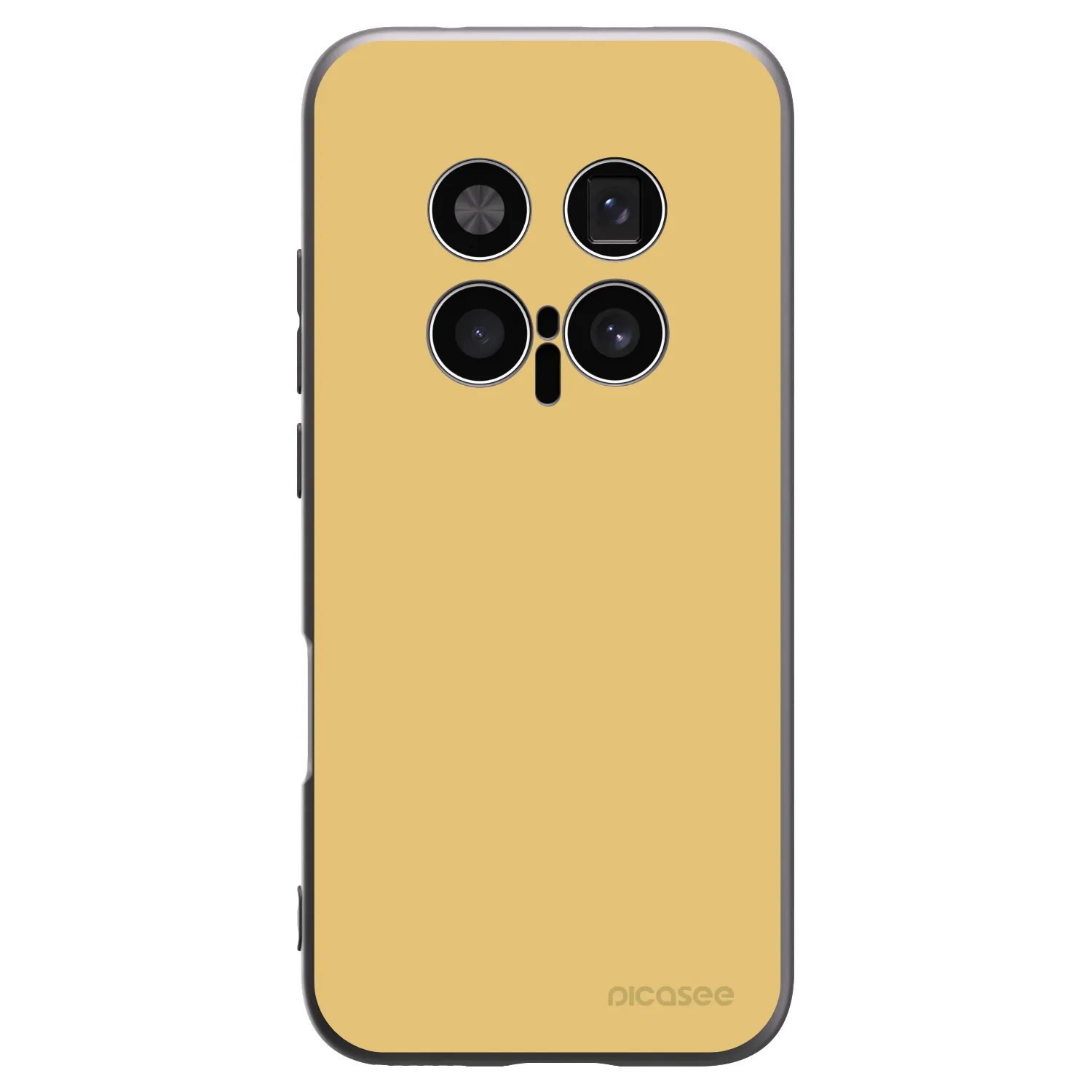 Picasee Μαύρη θήκη σιλικόνης για Honor Magic8 Pro 5G - Canary Crystal