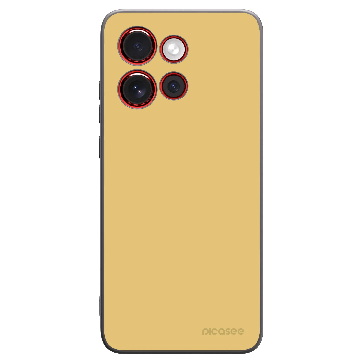 Picasee Μαύρη θήκη σιλικόνης για Motorola Edge 60 Neo 5G - Canary Crystal