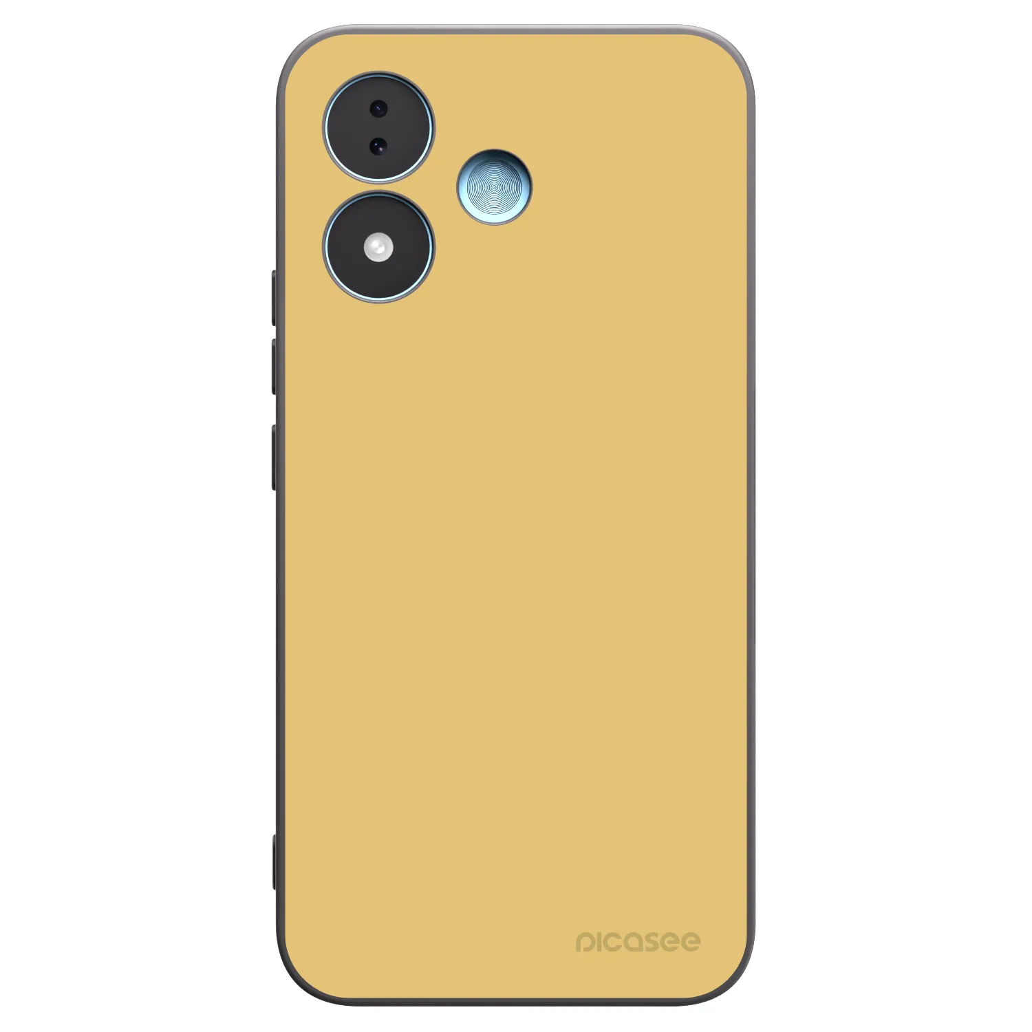 Picasee Μαύρη θήκη σιλικόνης για Xiaomi Redmi Note 17 5G - Canary Crystal