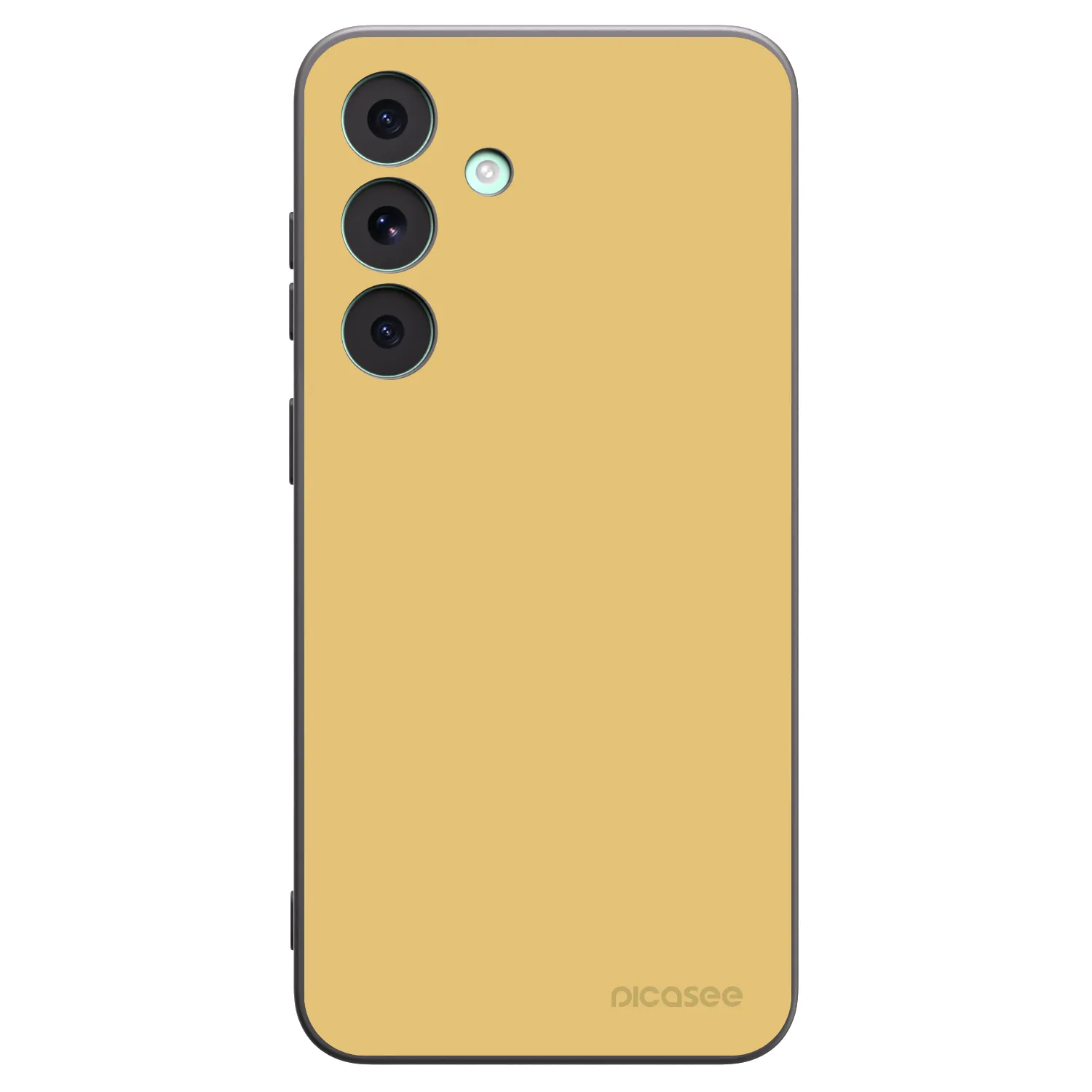 Picasee Μαύρη θήκη σιλικόνης για Samsung Galaxy S26 FE - Canary Crystal