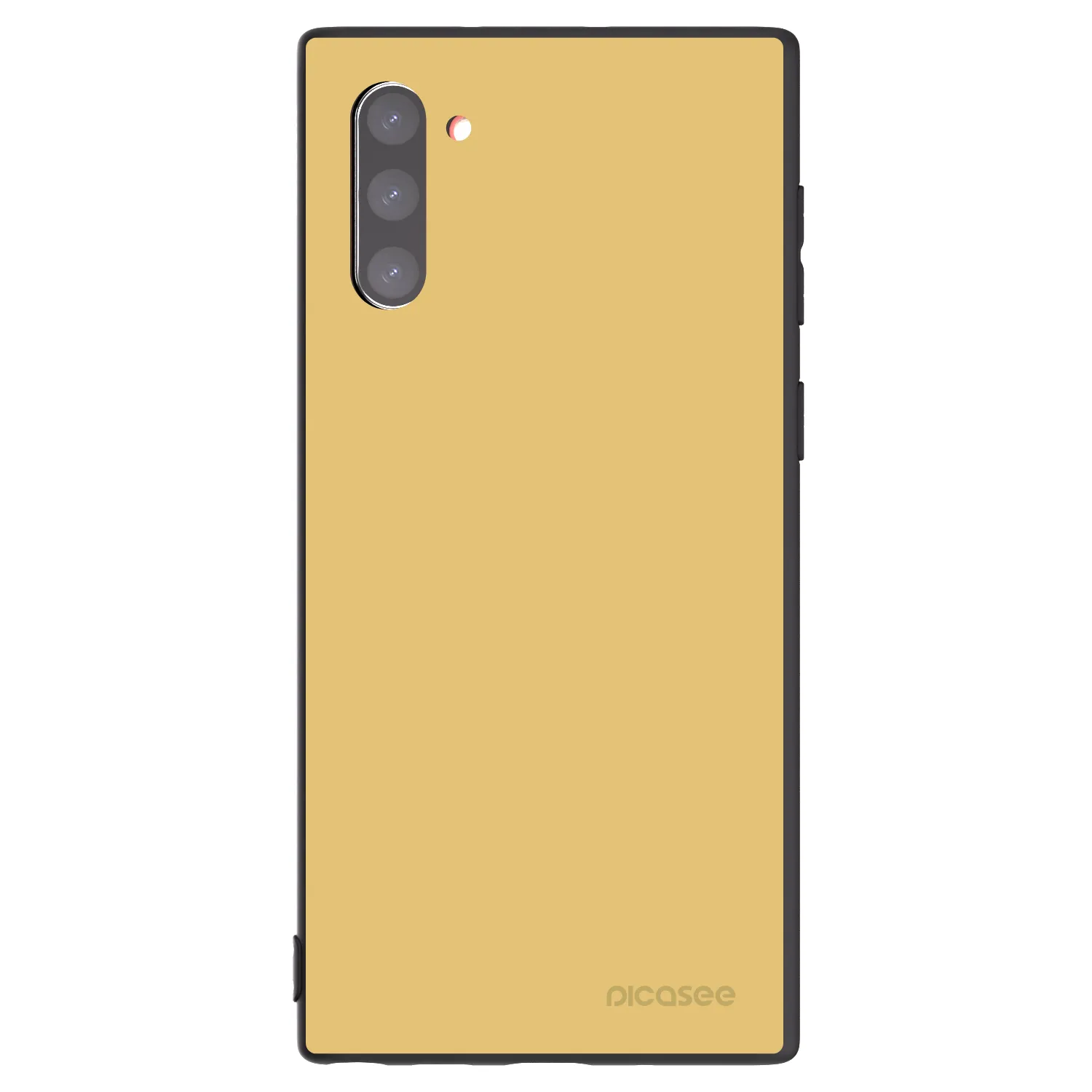 Picasee Μαύρη θήκη σιλικόνης για Samsung Galaxy Note 10 N970F - Canary Crystal