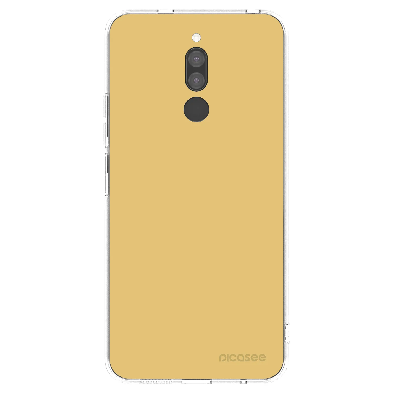 Picasee διαφανής θήκη σιλικόνης Xiaomi Redmi 8 - Canary Crystal