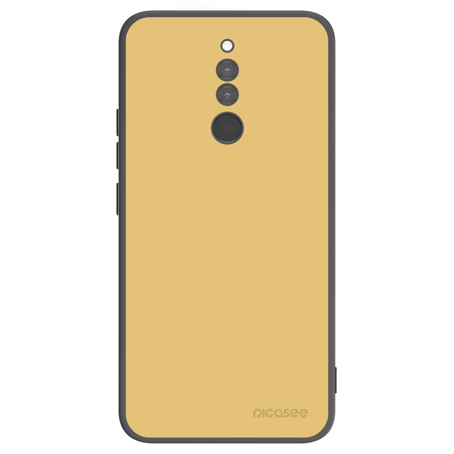 Picasee Μαύρη θήκη σιλικόνης για Xiaomi Redmi 8 - Canary Crystal