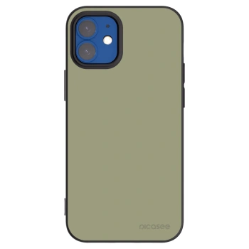 Picasee Μαύρη θήκη σιλικόνης για Apple iPhone 12 mini - Dewy Dawn