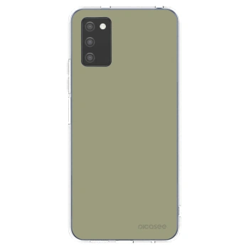 Picasee διαφανής θήκη σιλικόνης Samsung Galaxy A02s A025G - Dewy Dawn