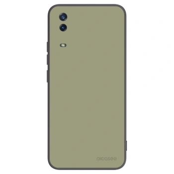Picasee Μαύρη θήκη σιλικόνης για Vivo Y11s - Dewy Dawn