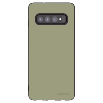 Picasee Μαύρη θήκη σιλικόνης για Samsung Galaxy S10 G973 - Dewy Dawn