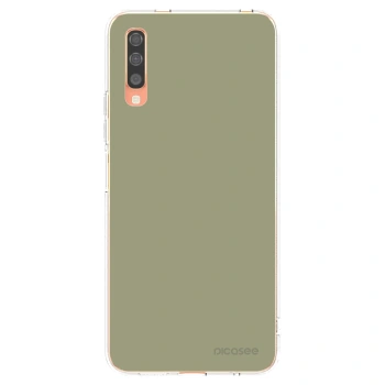 Picasee διαφανής θήκη σιλικόνης Samsung Galaxy A70 A705F - Dewy Dawn