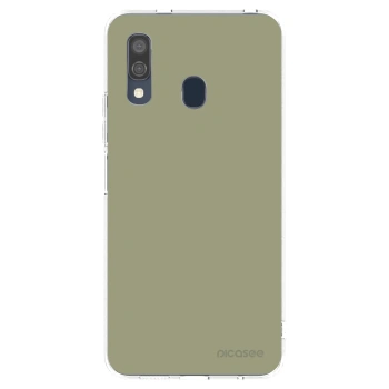 Picasee διαφανής θήκη σιλικόνης Samsung Galaxy A40 A405F - Dewy Dawn