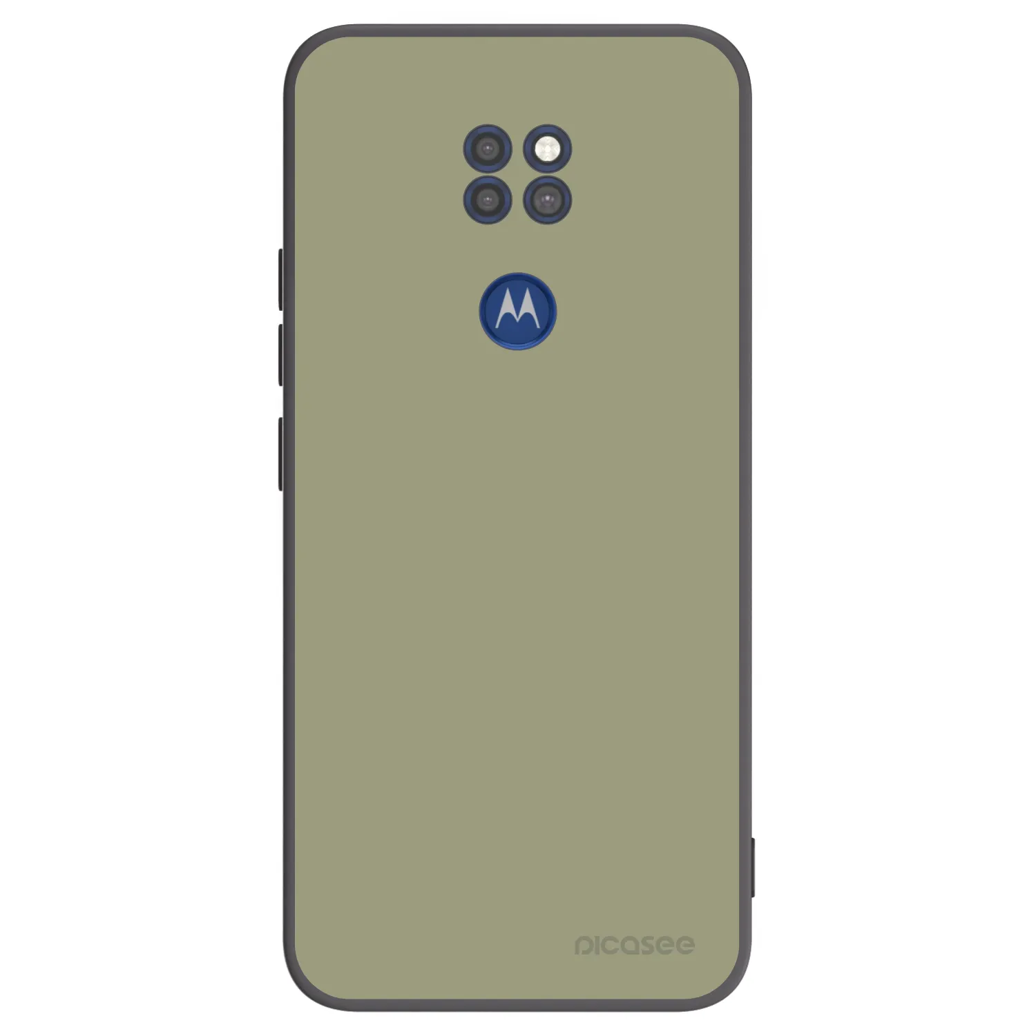 Picasee Μαύρη θήκη σιλικόνης για Motorola Moto G9 Play - Dewy Dawn