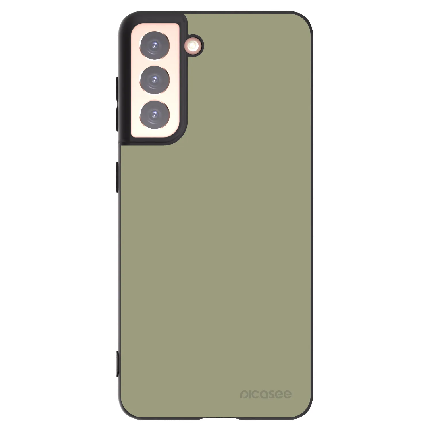 Picasee Μαύρη θήκη σιλικόνης για Samsung Galaxy S21 5G G991B - Dewy Dawn