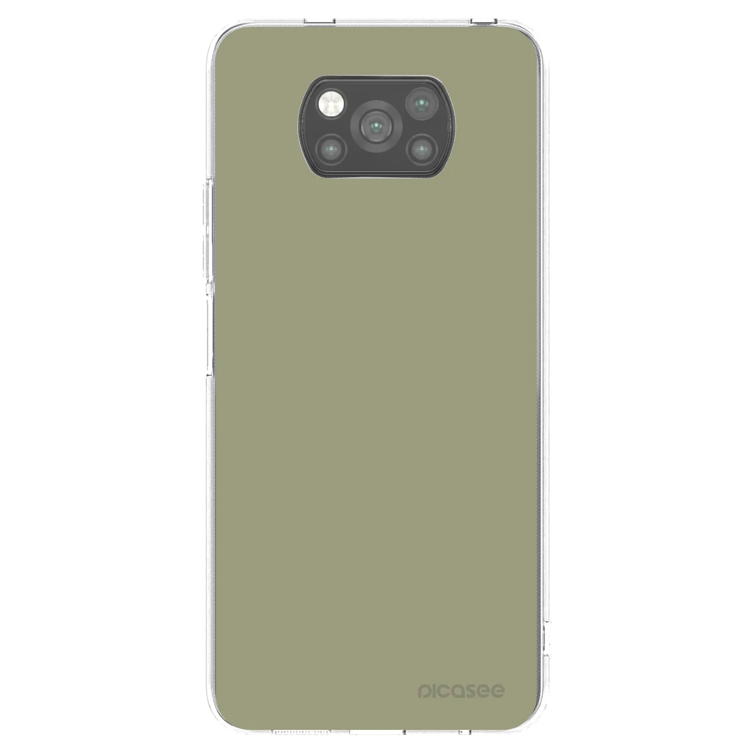 Picasee Μαύρη θήκη σιλικόνης για Xiaomi Poco X3 Pro - Dewy Dawn