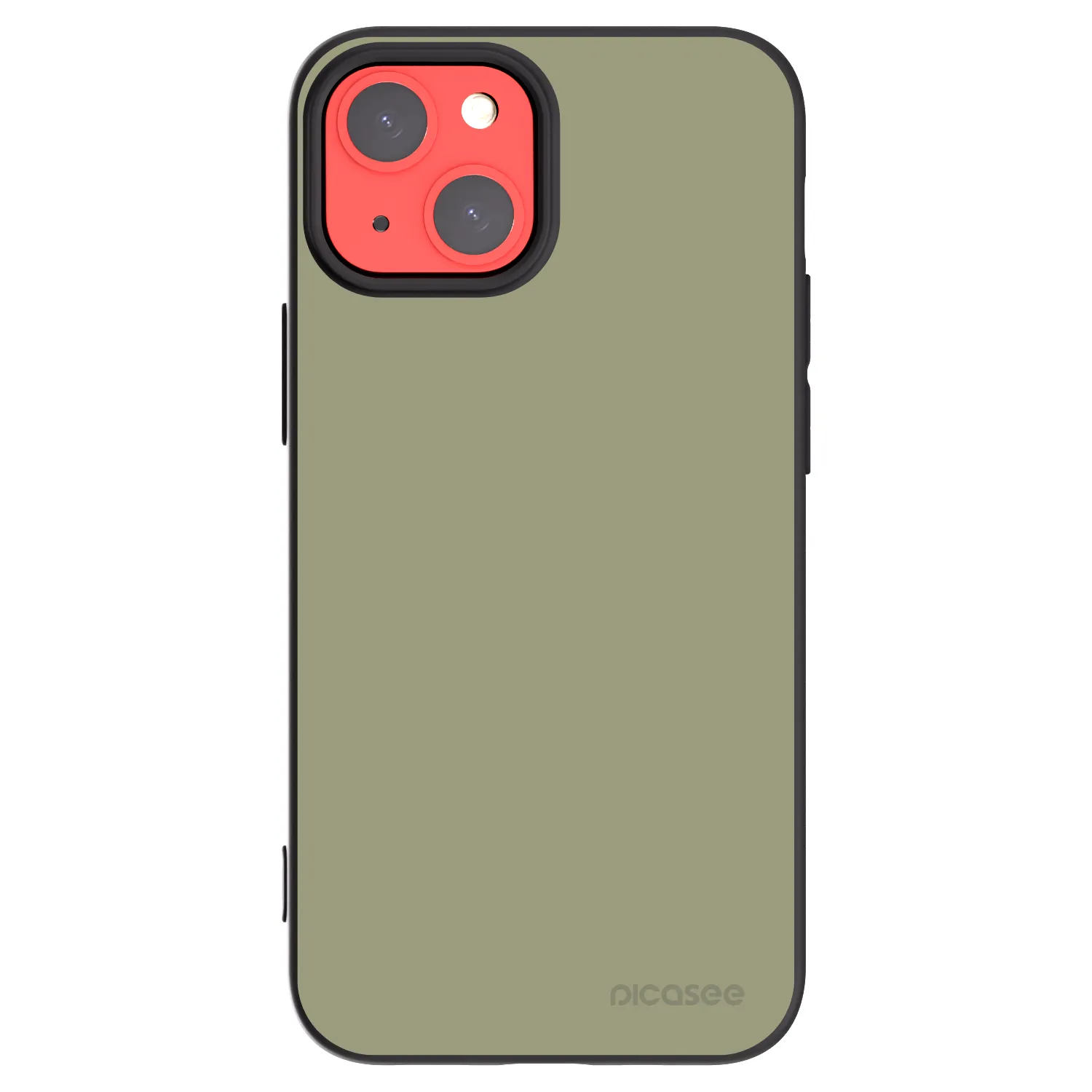 Picasee Μαύρη θήκη σιλικόνης για Apple iPhone 13 mini - Dewy Dawn