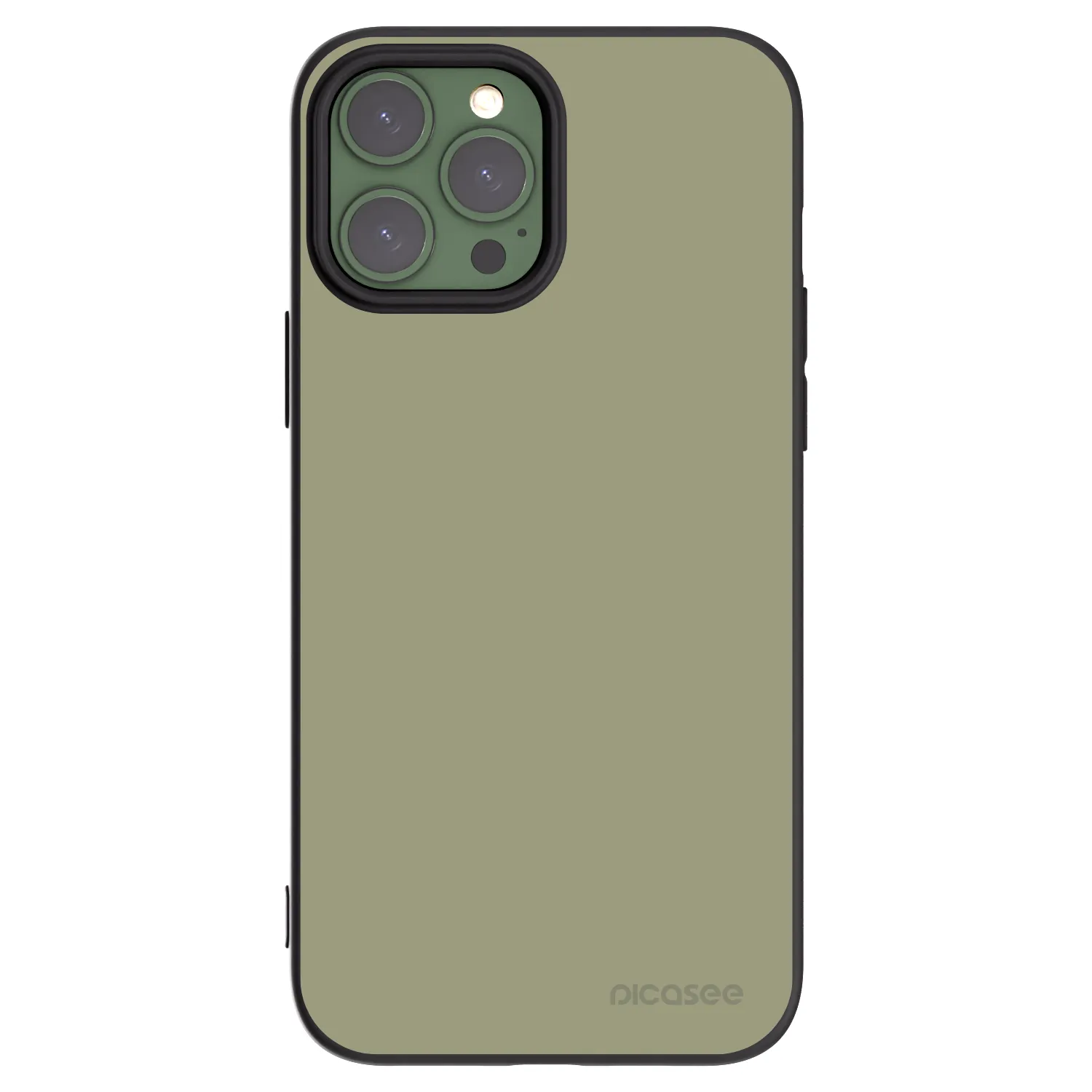 Picasee Μαύρη θήκη σιλικόνης για Apple iPhone 13 Pro Max - Dewy Dawn