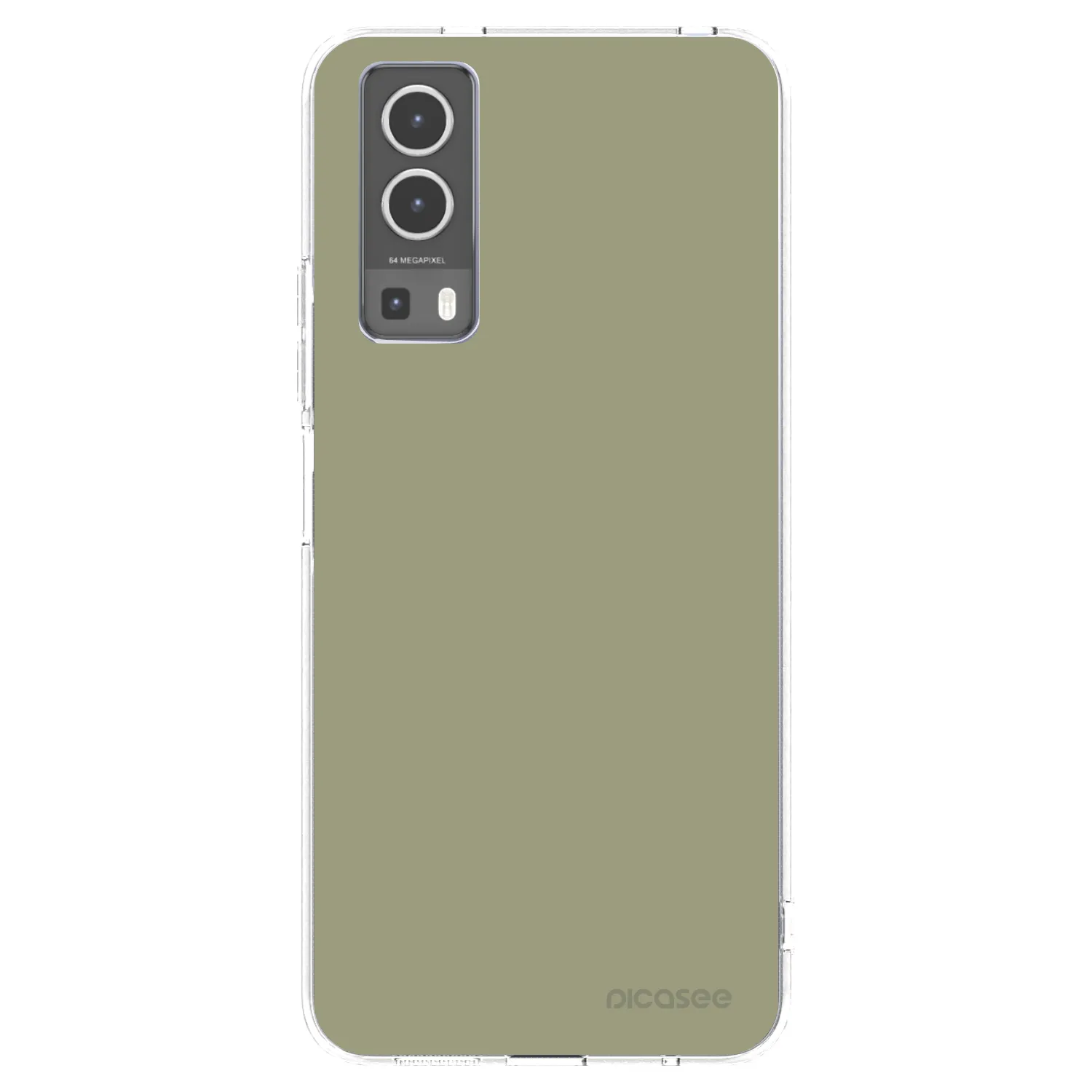 Picasee διαφανής θήκη σιλικόνης Vivo Y72 5G - Dewy Dawn