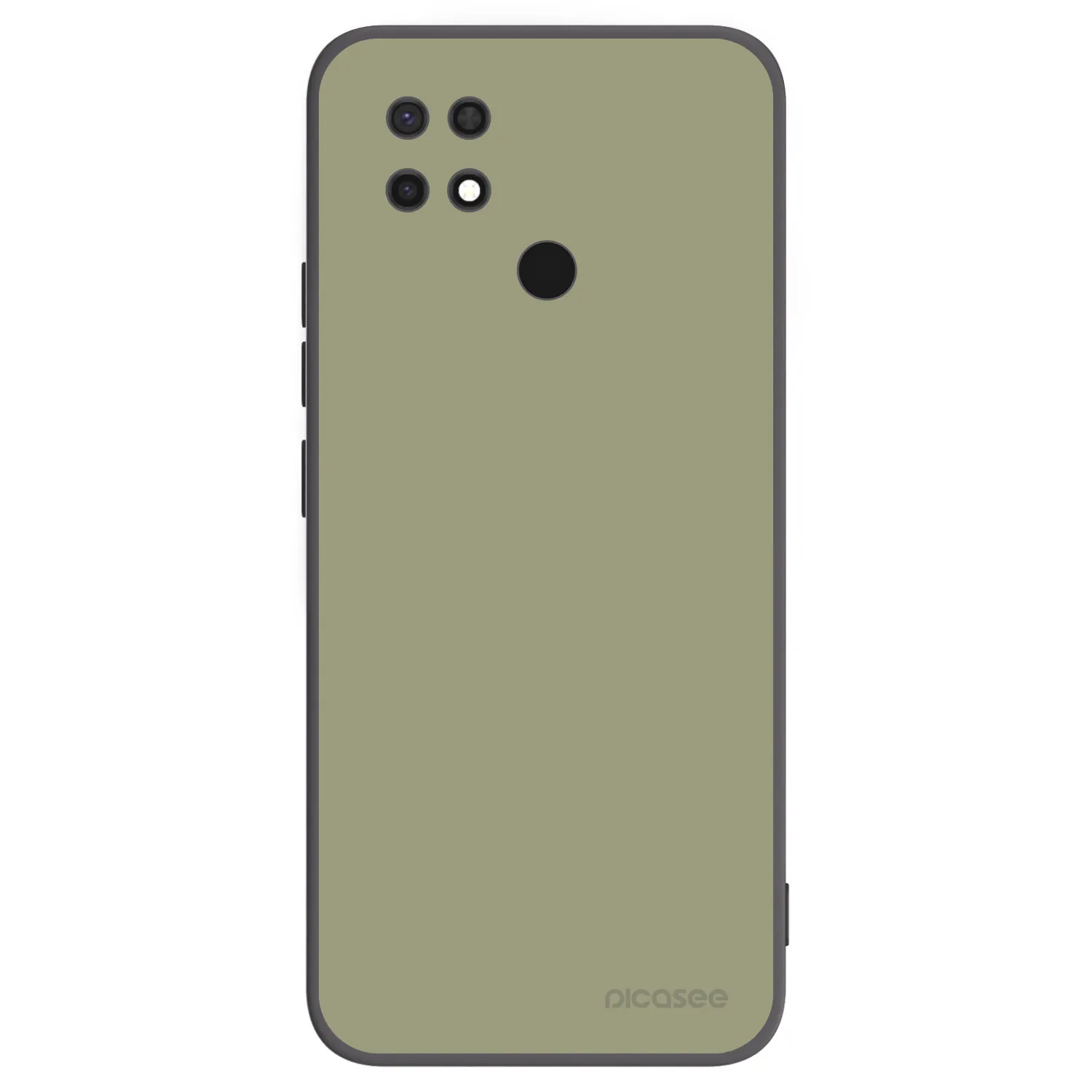 Picasee Μαύρη θήκη σιλικόνης για Xiaomi Redmi 10C - Dewy Dawn