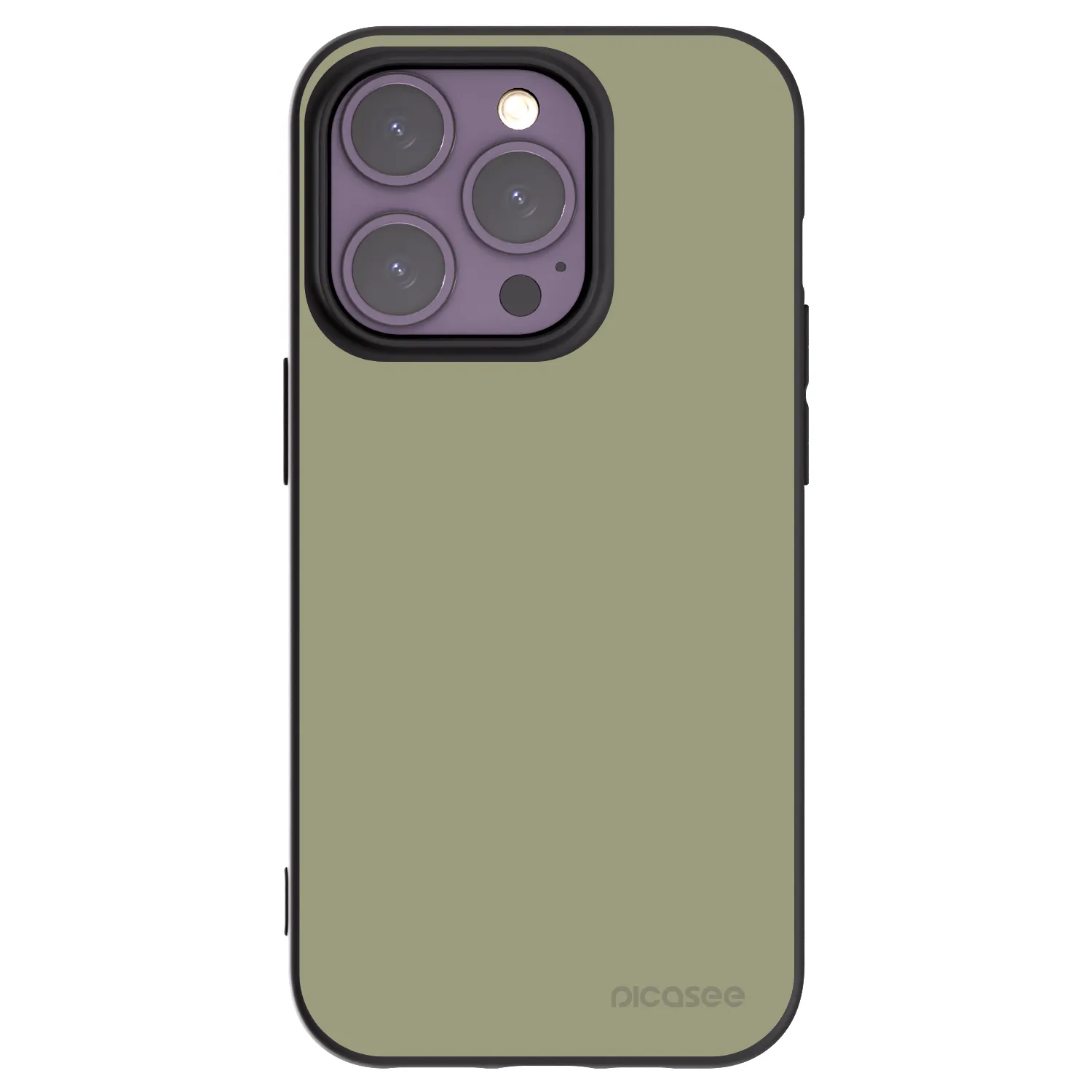 Picasee Μαύρη θήκη σιλικόνης για Apple iPhone 14 Pro - Dewy Dawn