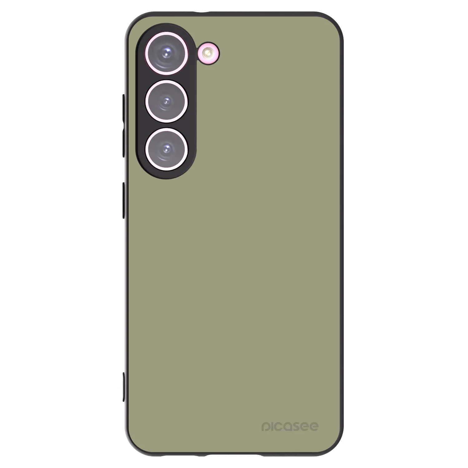 Picasee Μαύρη θήκη σιλικόνης για Samsung Galaxy S23 5G - Dewy Dawn