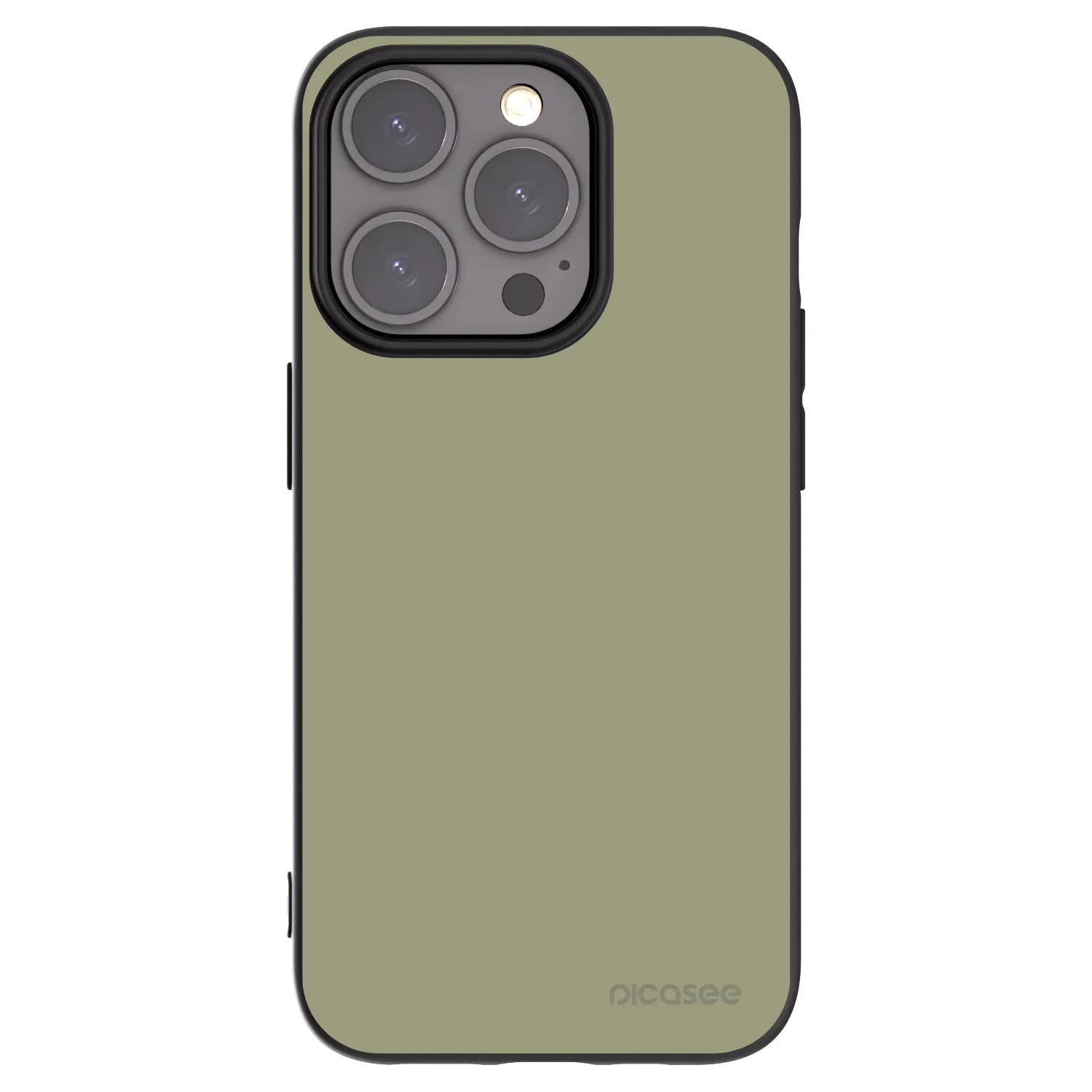 Picasee Μαύρη θήκη σιλικόνης για Apple iPhone 15 Pro - Dewy Dawn