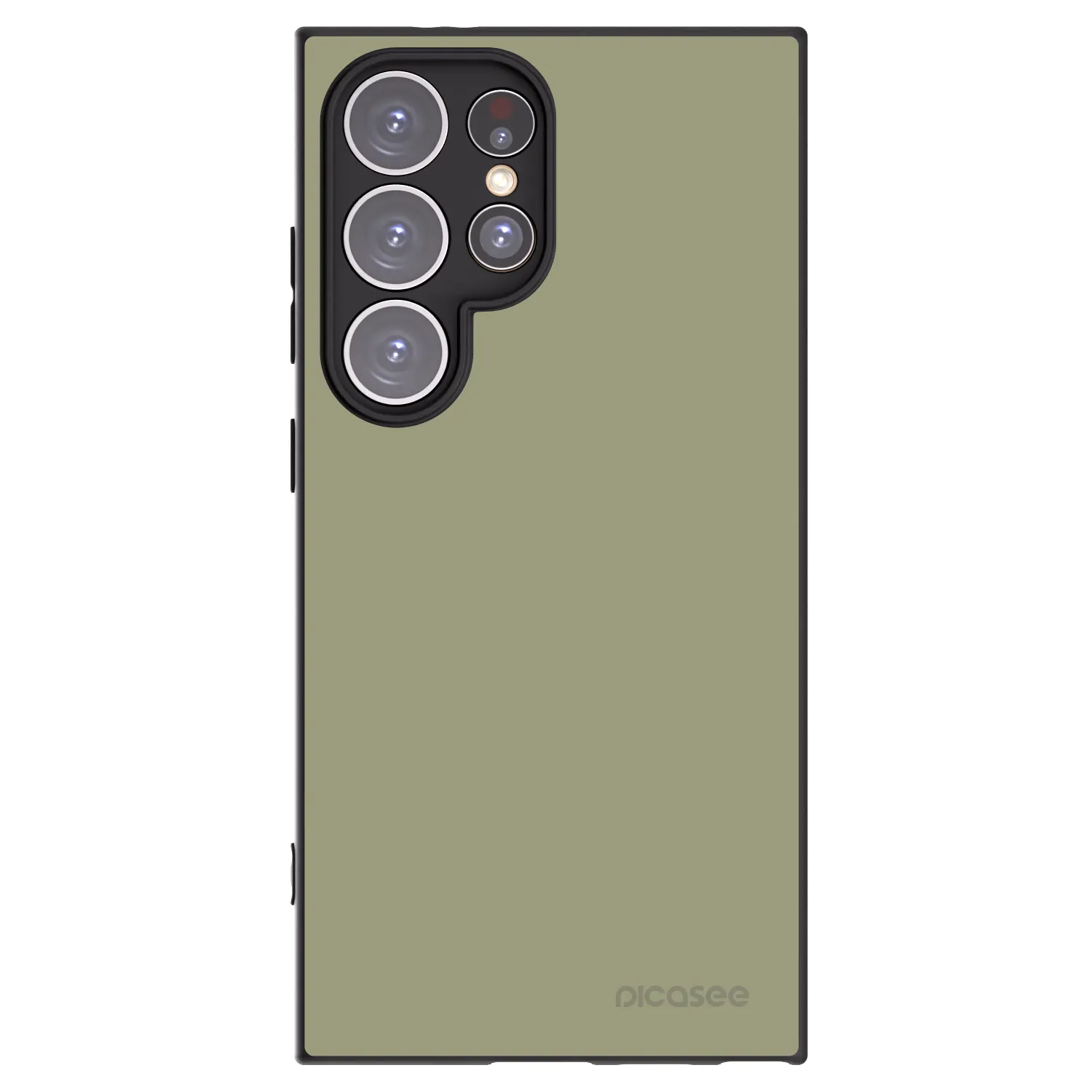 Picasee Μαύρη θήκη σιλικόνης για Samsung Galaxy S24 Ultra S928B 5G - Dewy Dawn
