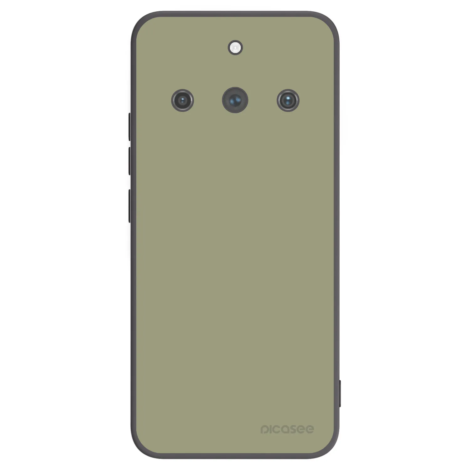 Picasee Μαύρη θήκη σιλικόνης για Realme 11 Pro+ - Dewy Dawn