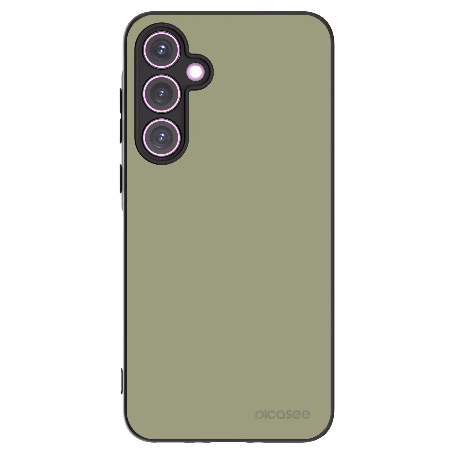 Picasee Μαύρη θήκη σιλικόνης για Samsung Galaxy A35 5G A356B - Dewy Dawn