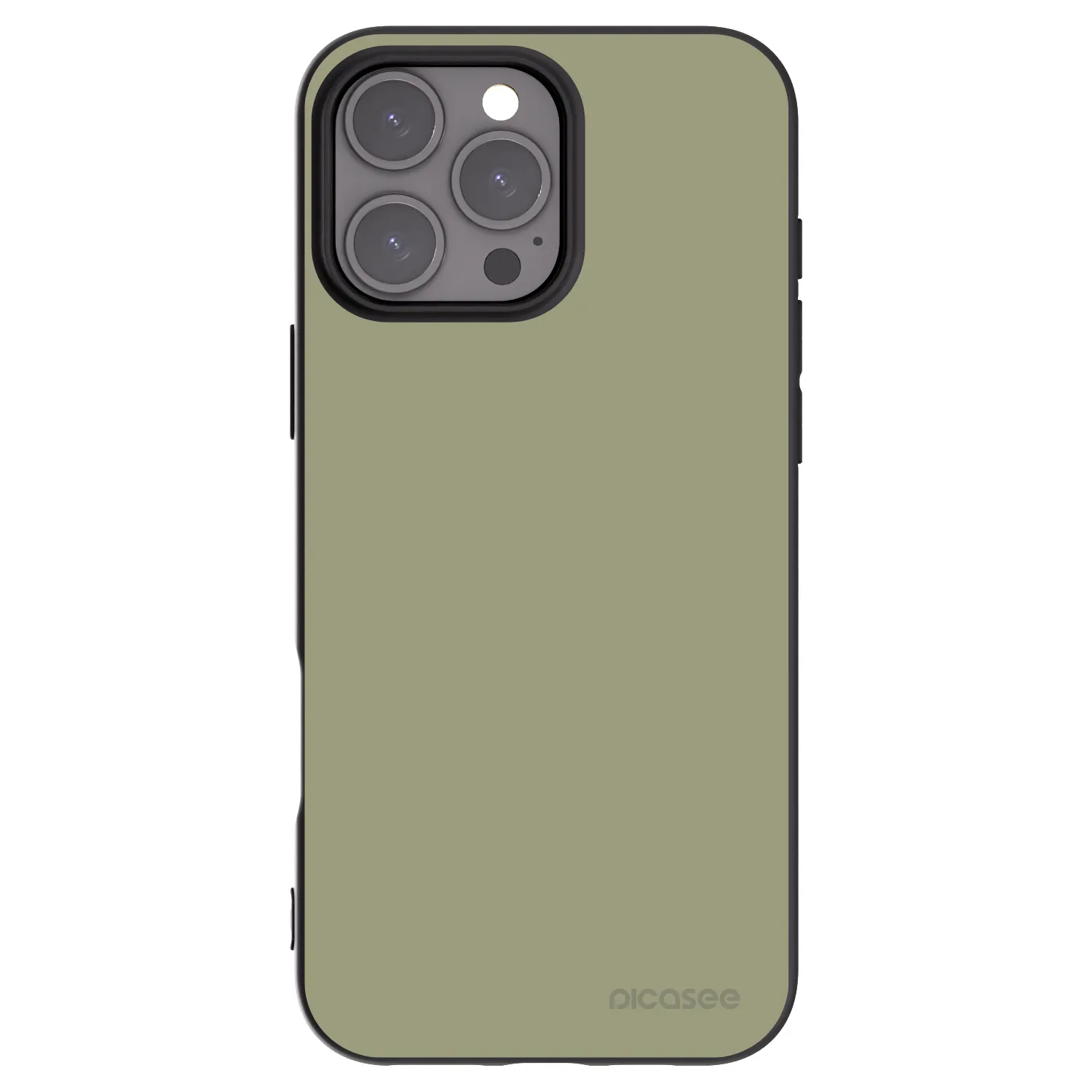 Picasee Μαύρη θήκη σιλικόνης για Apple iPhone 16 Pro Max - Dewy Dawn