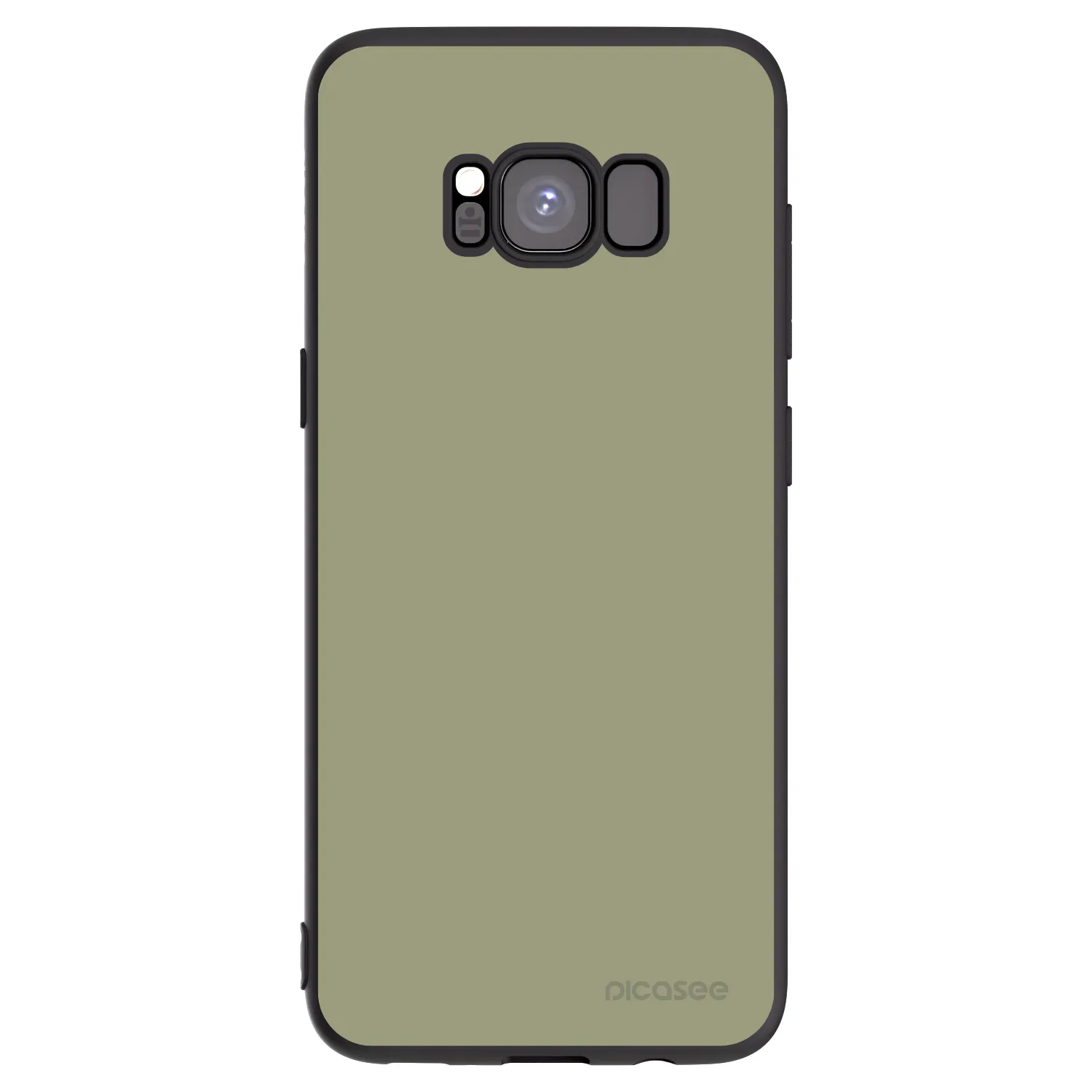 Picasee Μαύρη θήκη σιλικόνης για Samsung Galaxy S8 G950F - Dewy Dawn